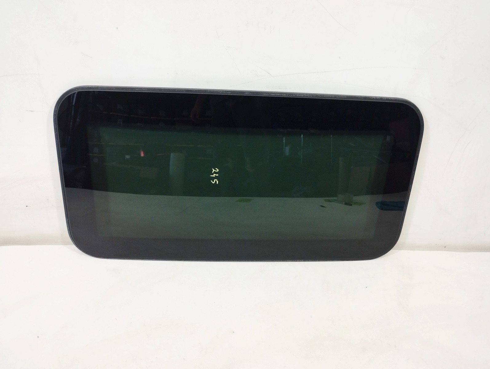 07-15 AUDI Q7 REAR BACK 3RD PANORAMIC ROOF SUNROOF WINDOW GLASS PANEL
