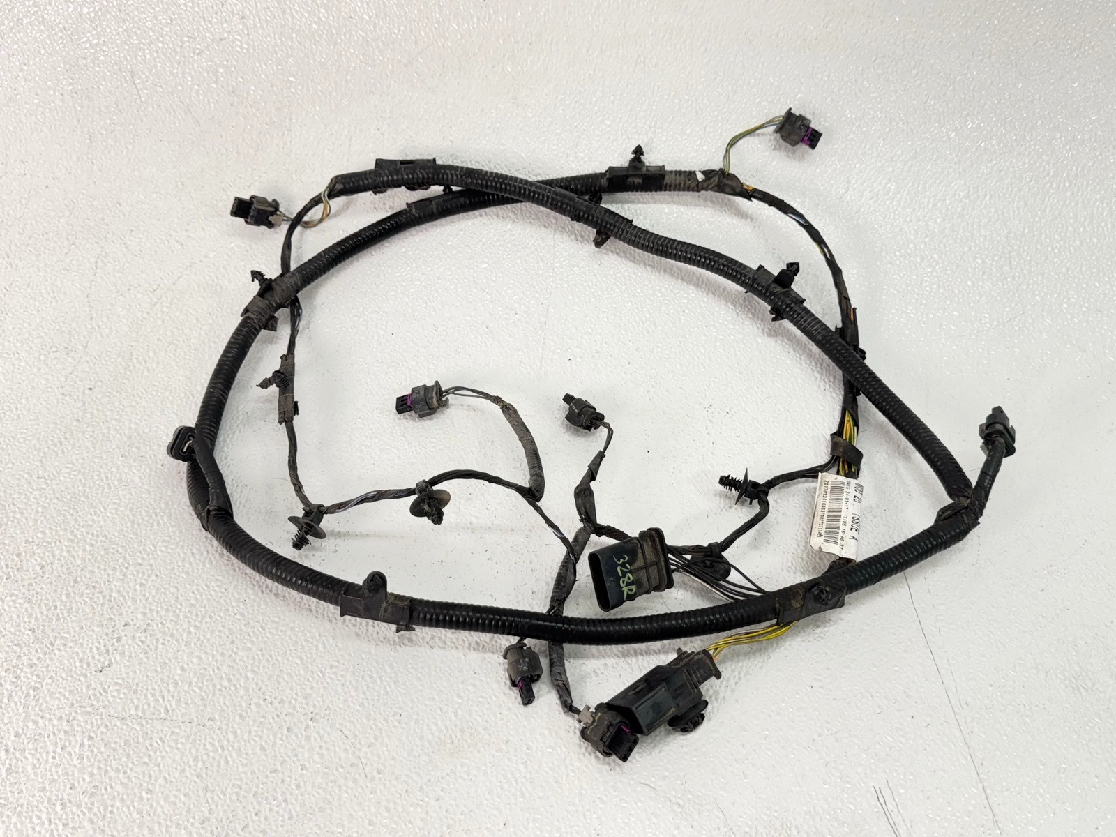 17-20 JAGUAR F-PACE REAR BUMPER PARKING ASSIST SENSOR WIRE WIRING HARNESS