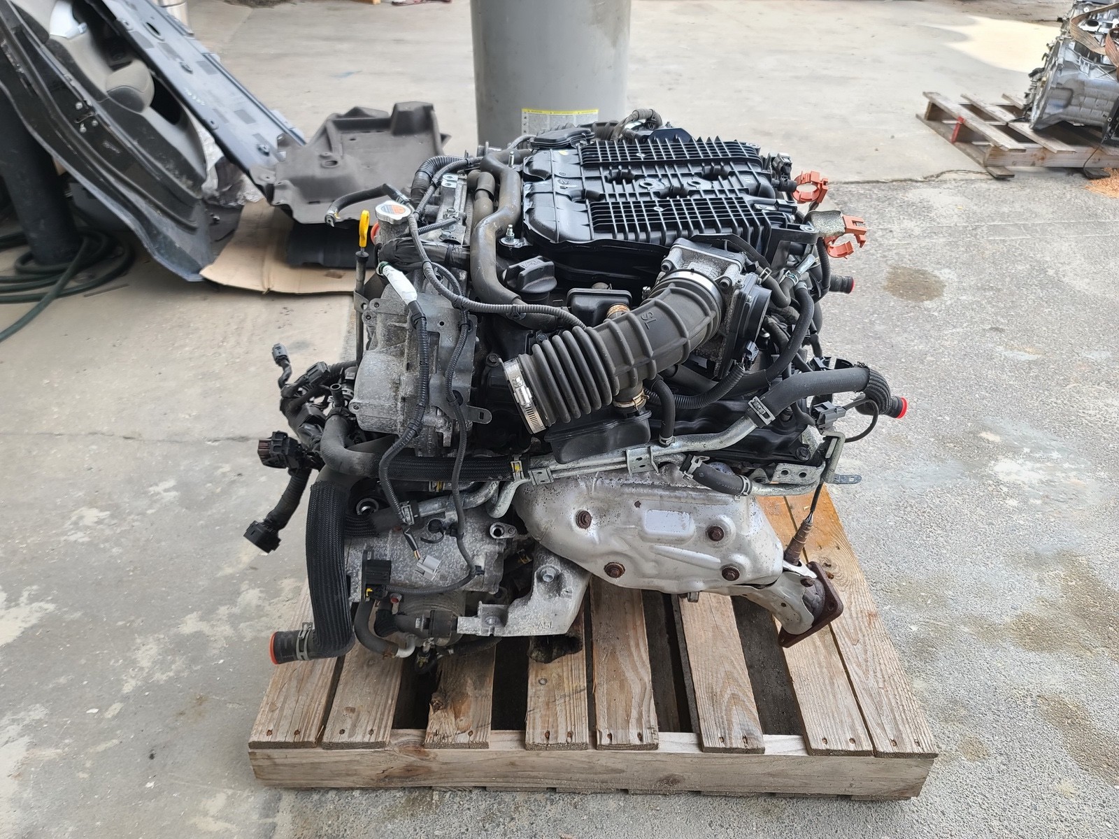 14-17 INFINITI Q50 3.5 VQ35HR V6 AWD HYBRID ENGINE 49K MILES TESTED ASSY