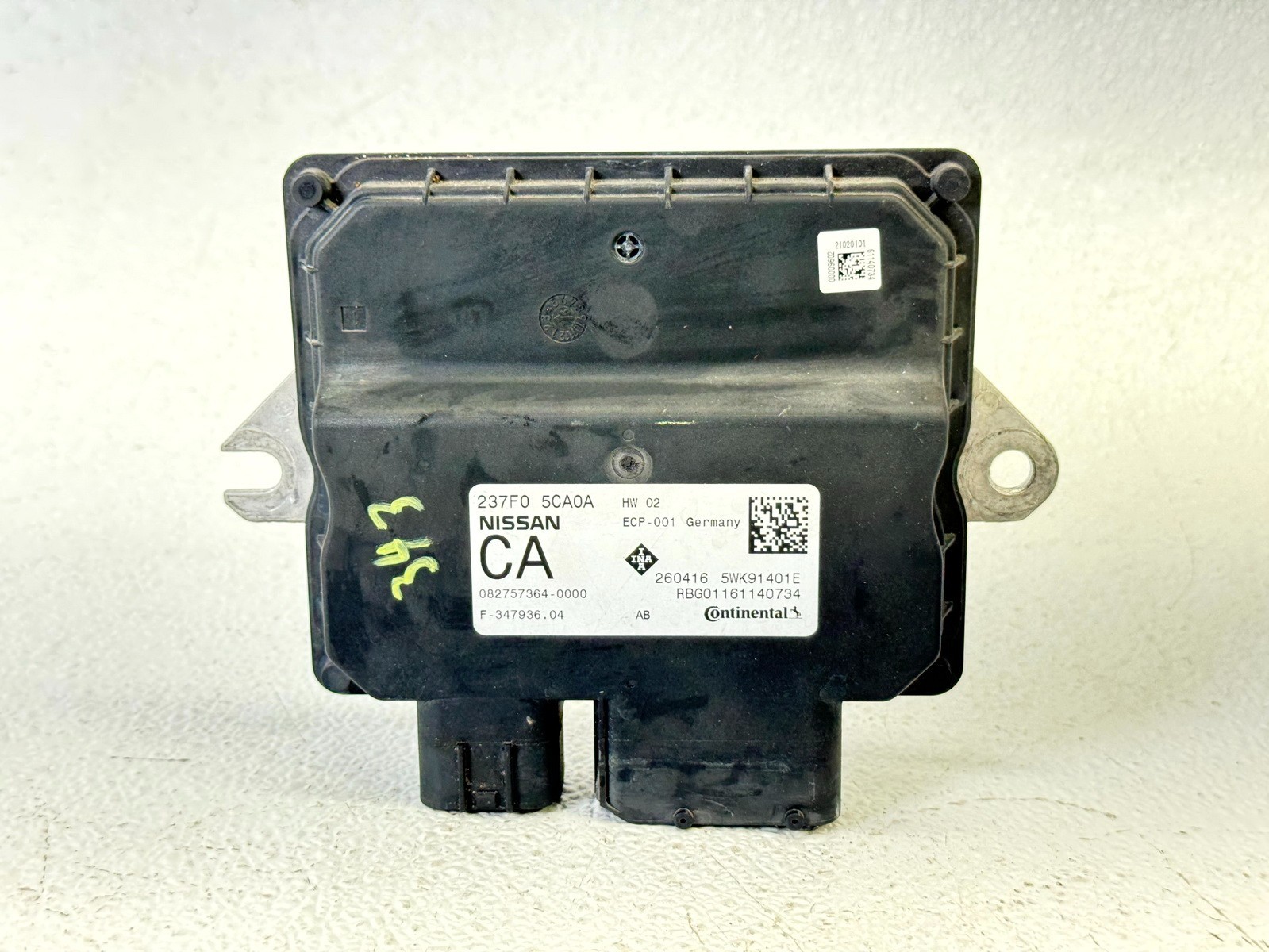 16-18 INFINITI Q50 3.0L VTC VARIABLE TIMIG COMPUTER CONTROL MODULE