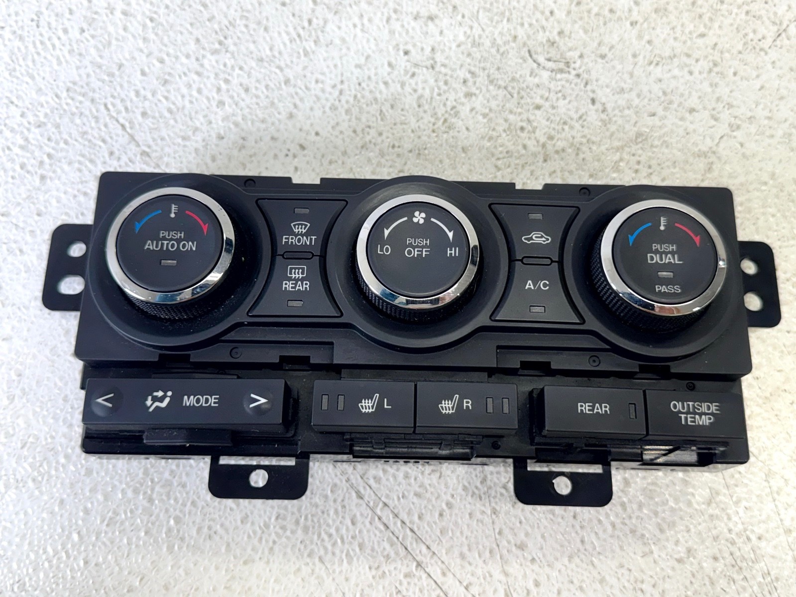 10-15 MAZDA CX-9 HVAC A/C HEATER CLIMATE TEMPERATURE SWITCH CONTROL PANEL