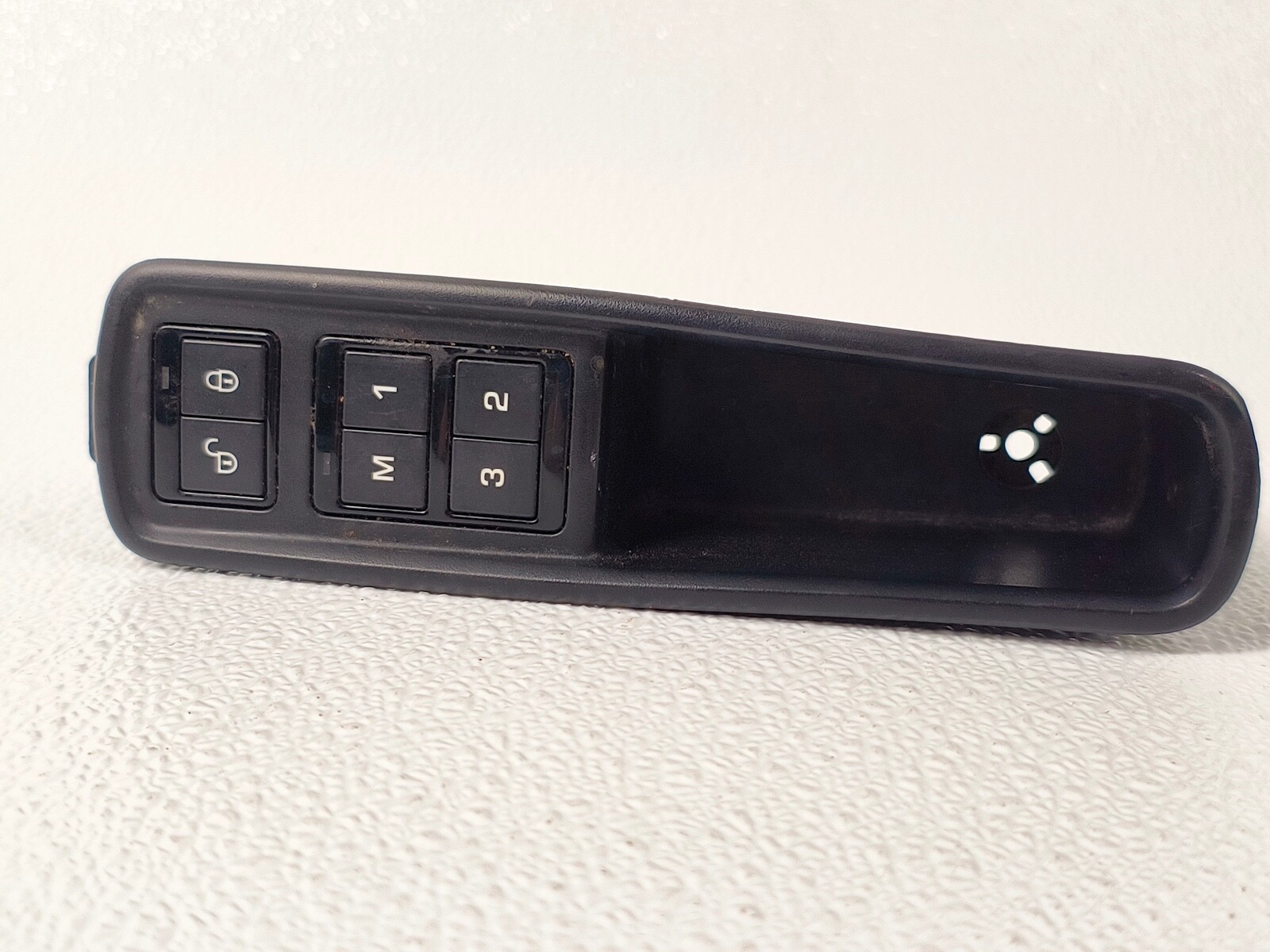 17-20 JAGUAR XE FRONT LEFT SIDE DOOR POCKET MEMORY SWITCH SEAT COVER TRIM