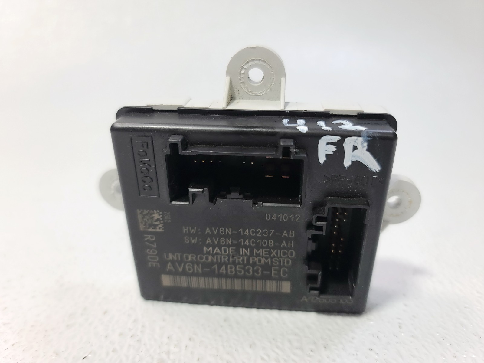 13-18 FORD C-MAX FRONT RIGHT RH PASS SIDE DOOR COMPUTER CONTROL MODULE