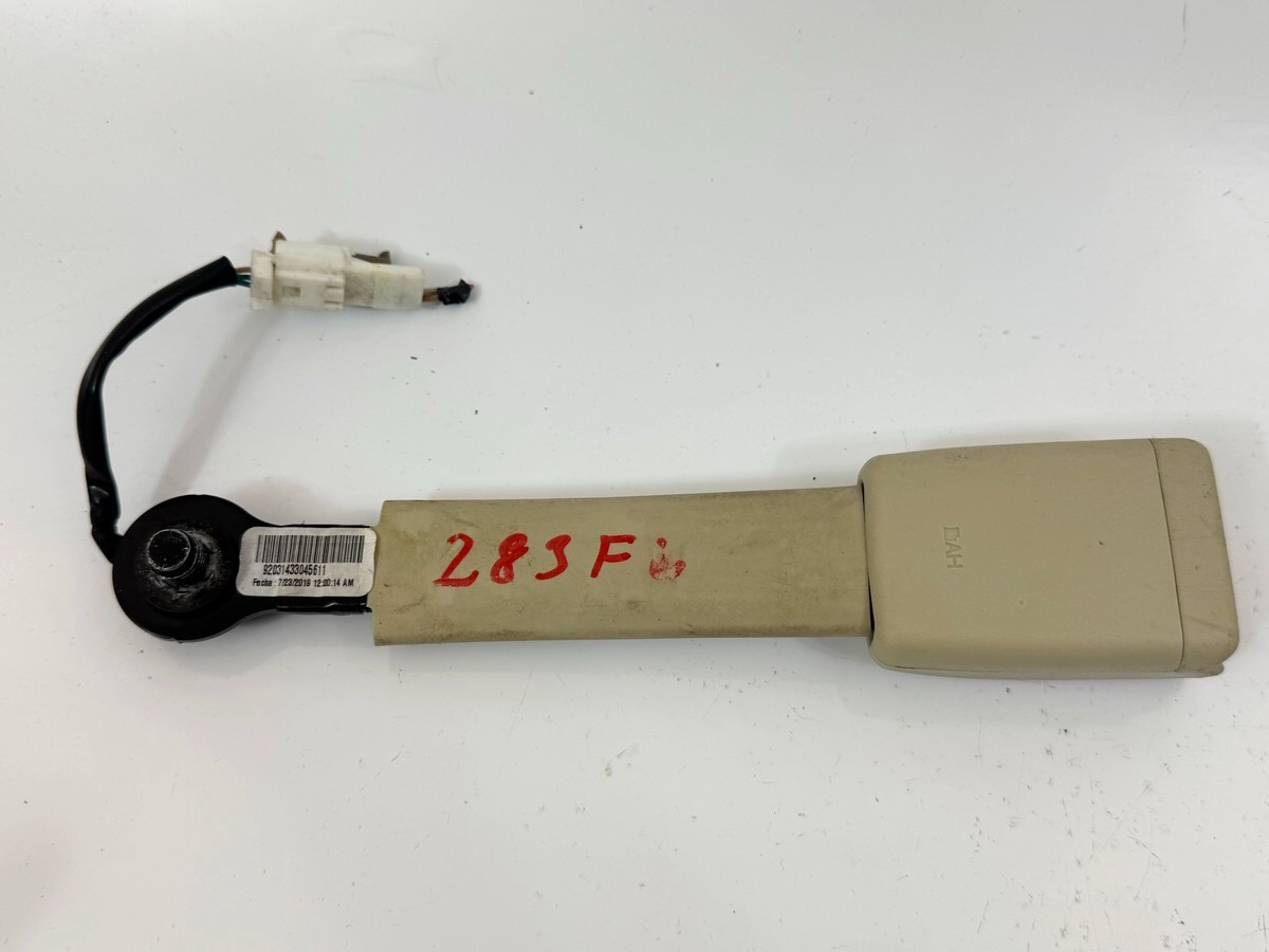 16-20 INFINITI QX60 FRONT LEFT LH DRIVER SIDE SEAT BELT SEATBELT BUCKLE