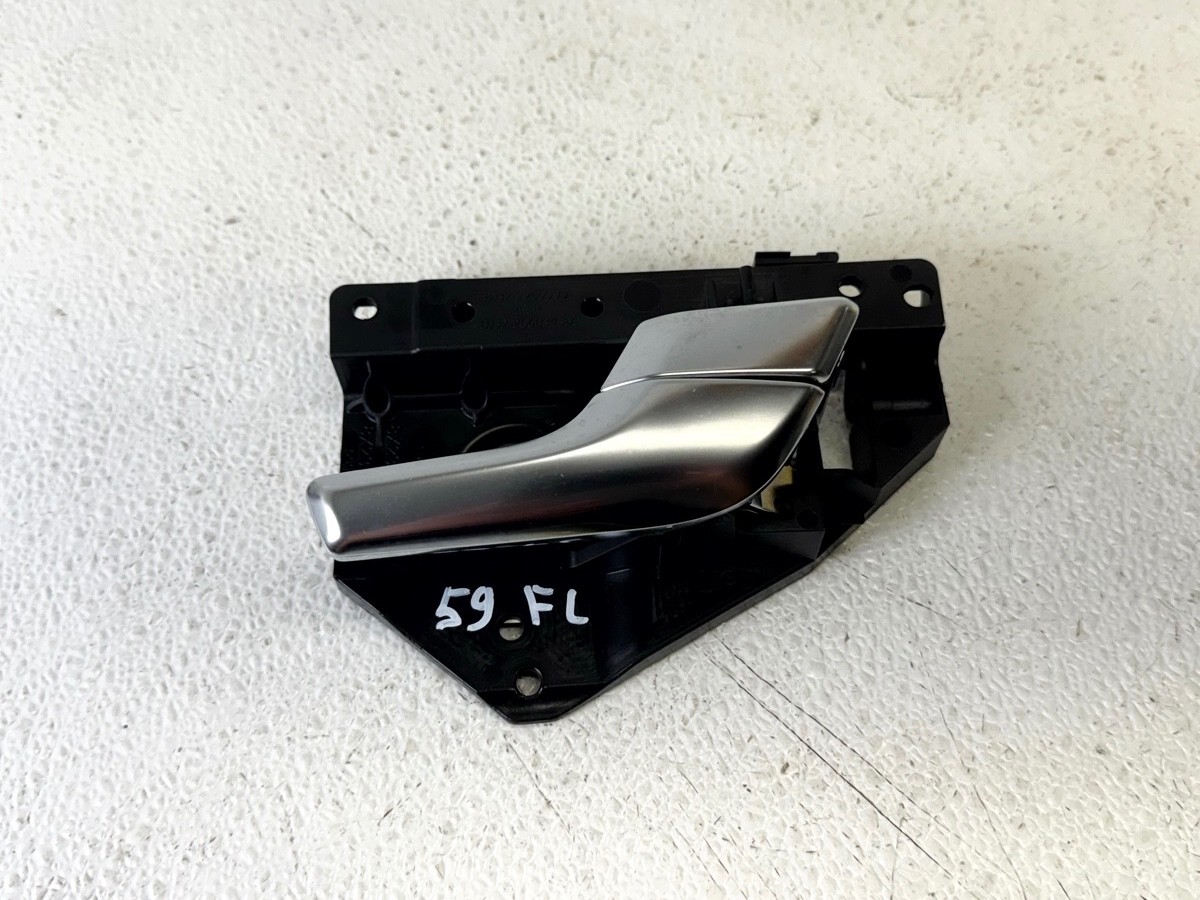 12-15 JAGUAR XF FRONT LEFT LH DRIVER SIDE INTERIOR DOOR HANDLE BEZEL COVER