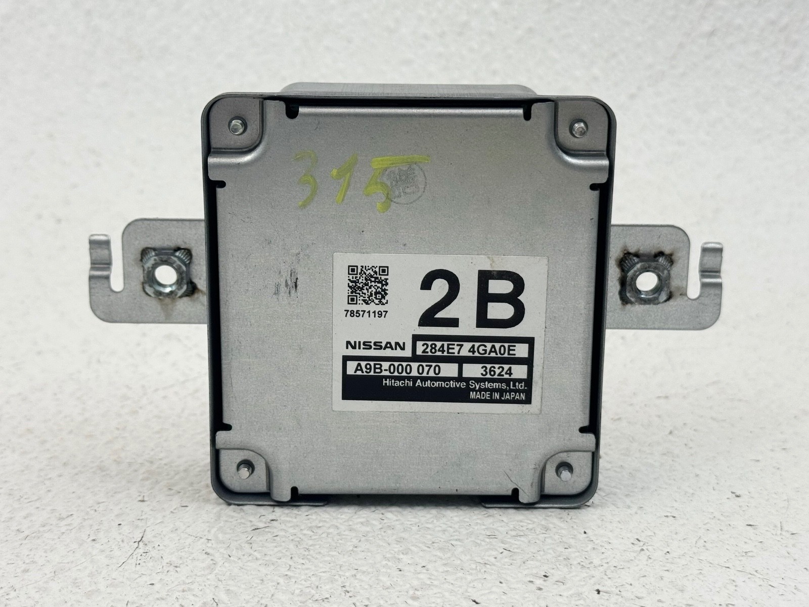 14-16 INFINITI Q50 ADAS ADVANCED DRIVER ASSIST COMPUTER CONTROL MODULE UNIT