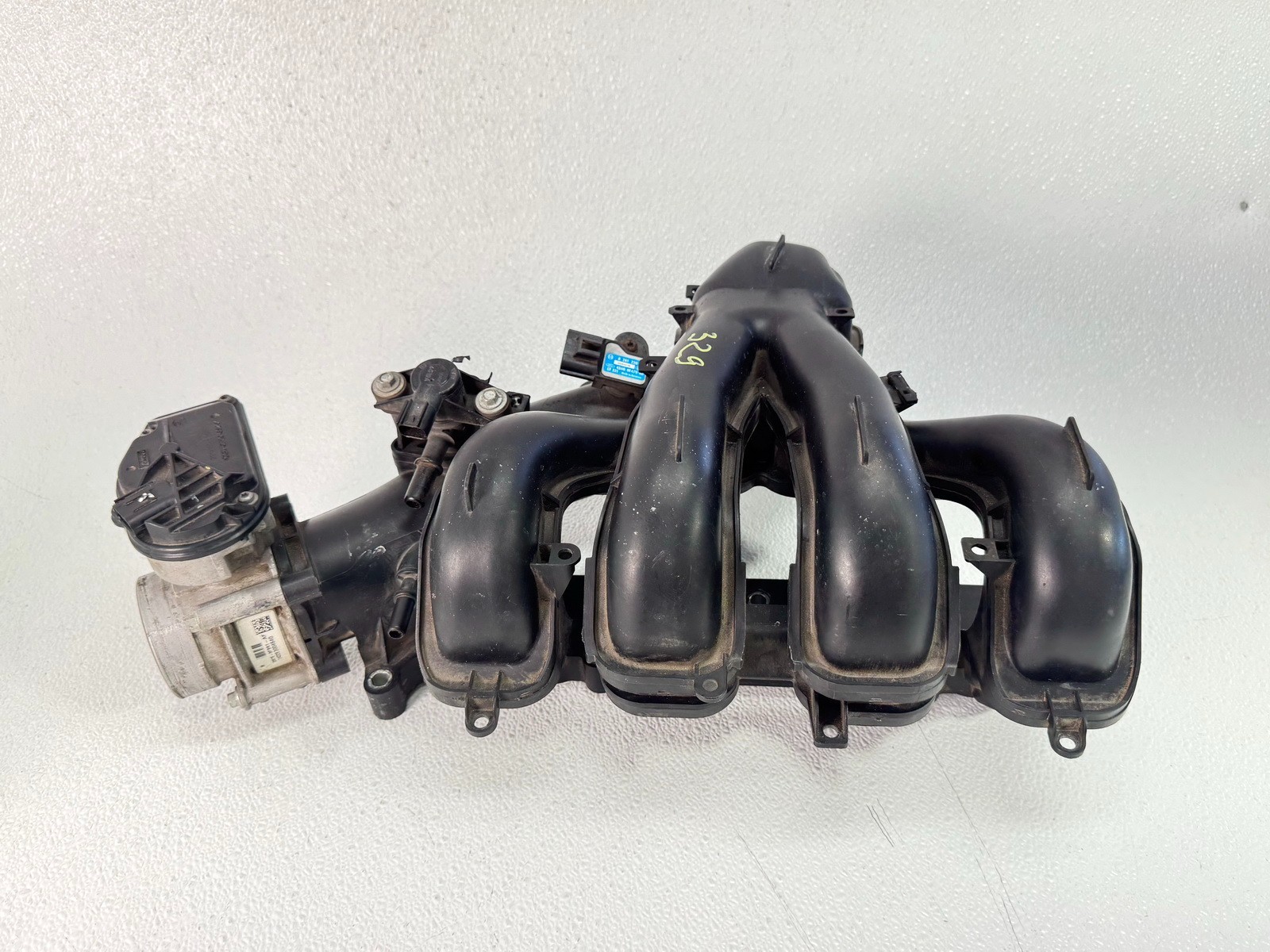 13-16 LINCOLN MKZ GAS ENGINE MOTOR AIR INTAKE MANIFOLD & THROTLE BODY VALVE