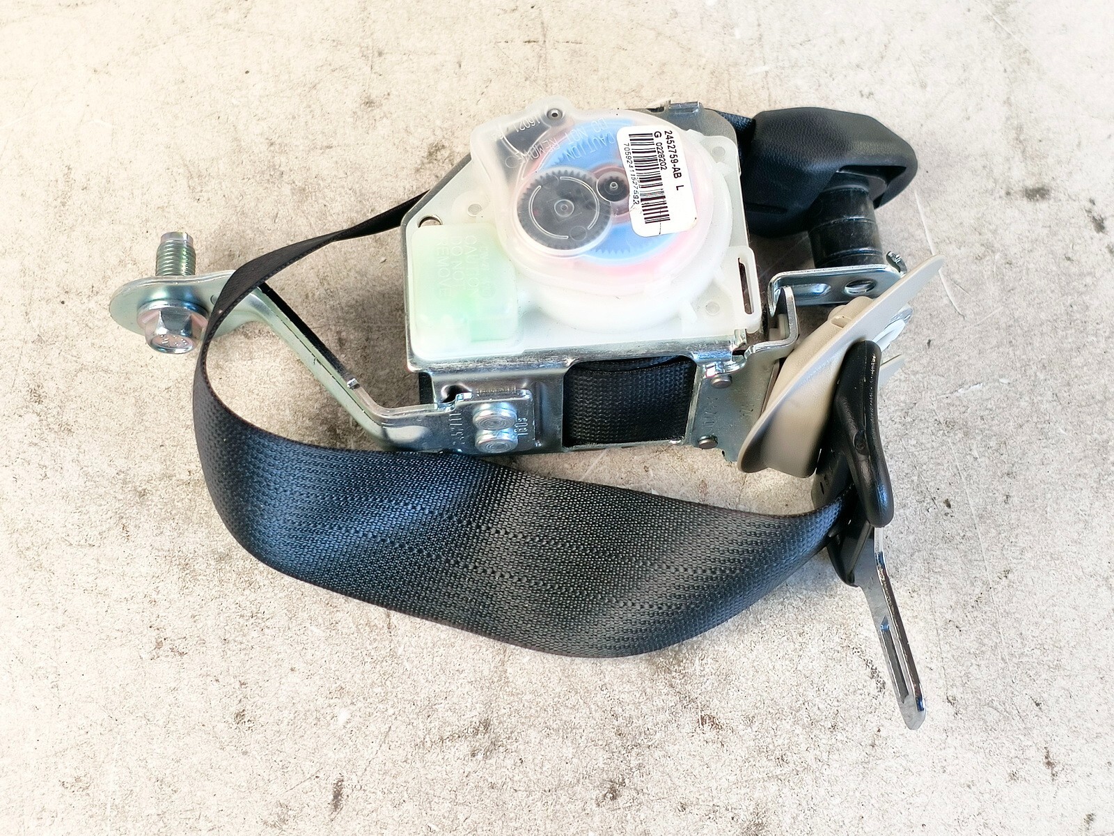 14-20 INFINITI QX60 REAR 2ND ROW LEFT LH DRIVER SIDE SEAT BELT RETRACTOR