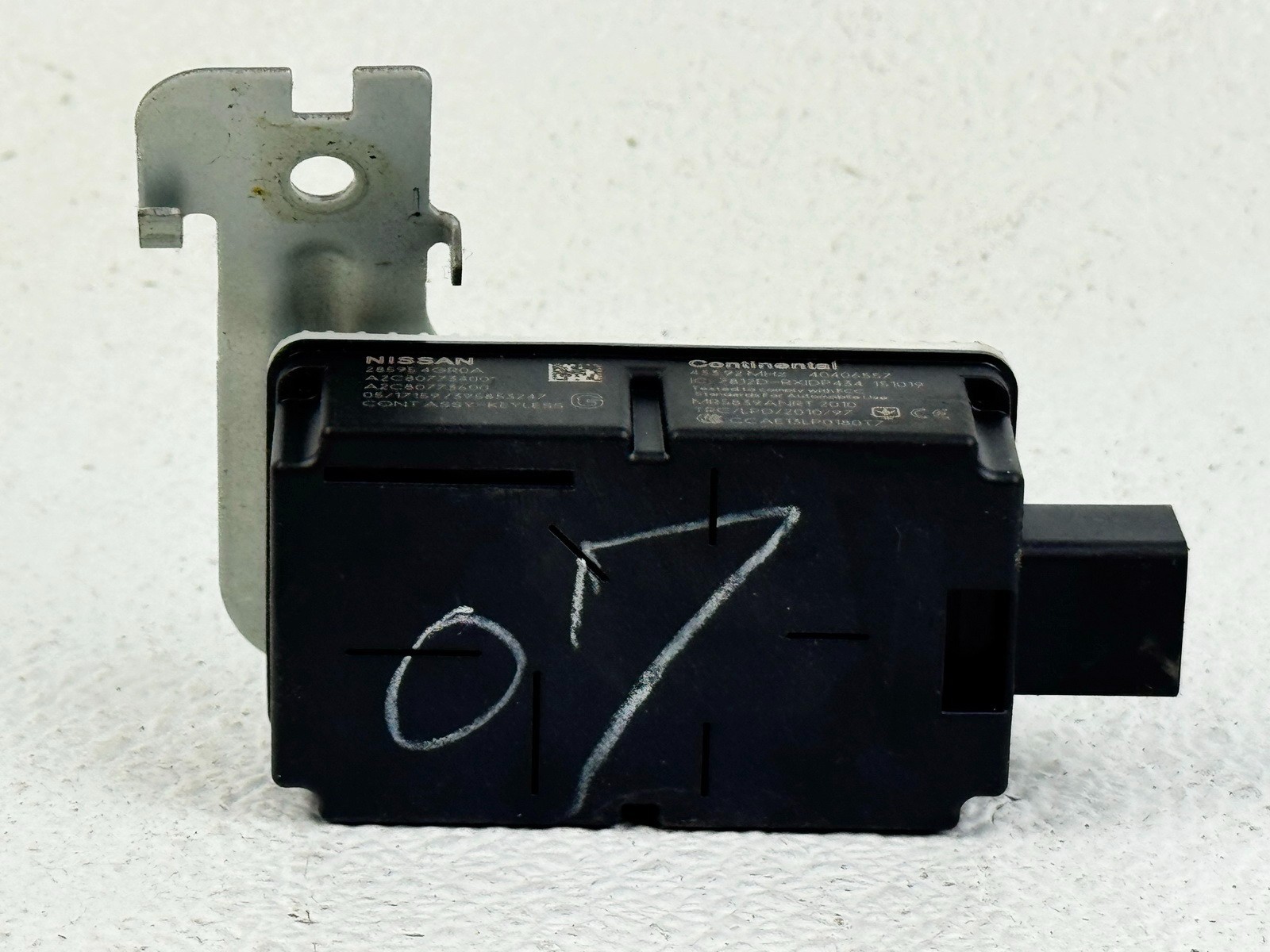 15-23 INFINITI Q50 ANTI THEFT KEYLESS ENTRY LOCKING COMPUTER CONTROL MODULE