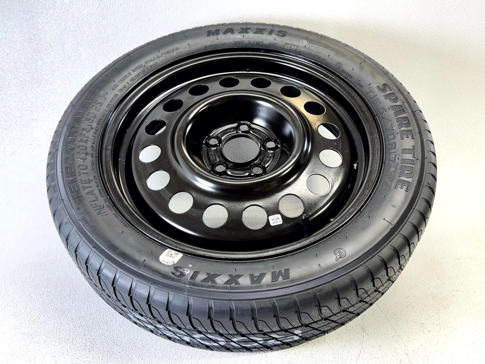 13-19 FORD ESCAPE EMERGENCY SPARE WHEEL RIM 70 R17 W / TIRE