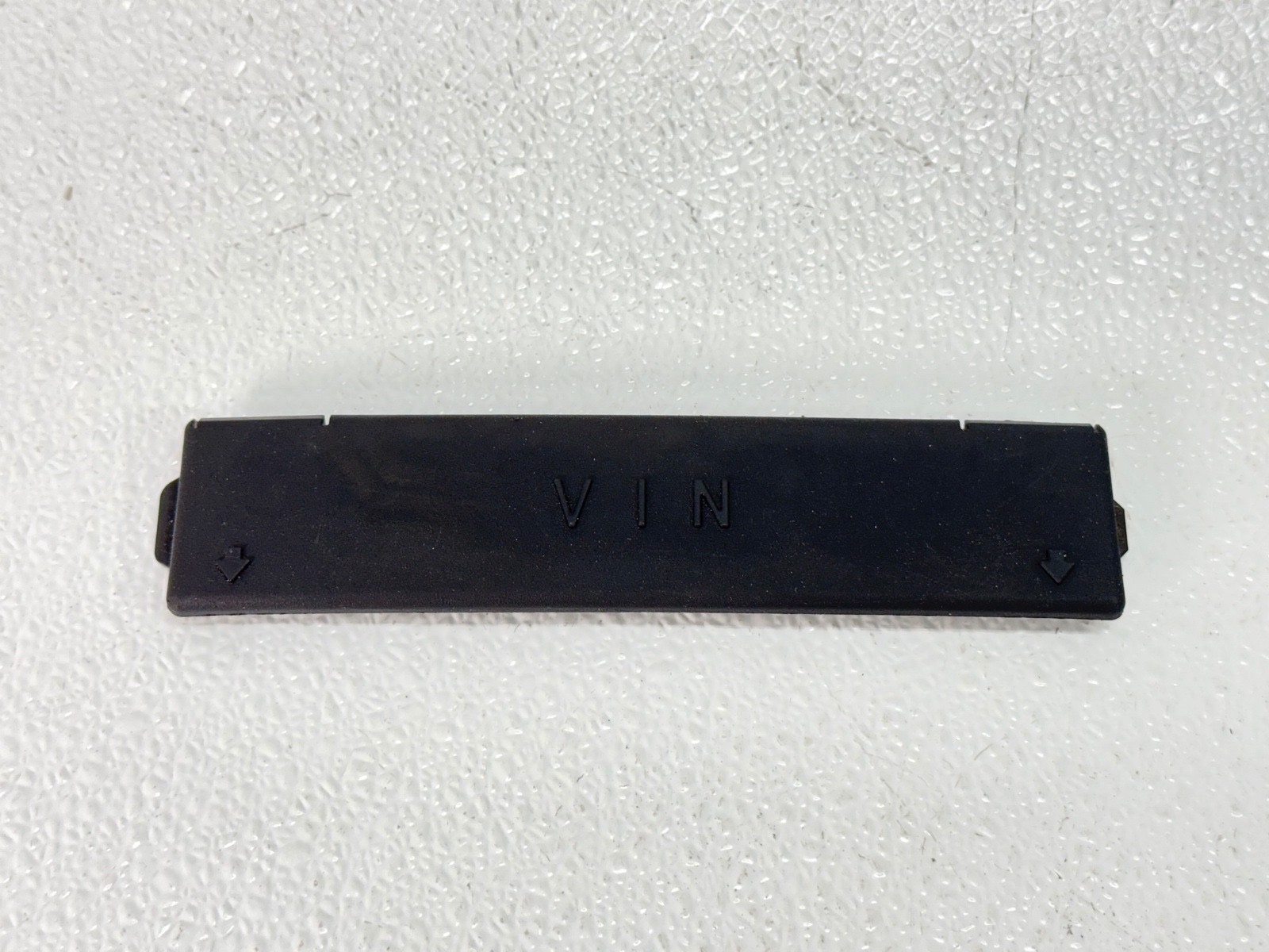 07-23 MAZDA CX-9 CX9 FRONT RIGHT RH SIDE VIN CODE FRAME NUMBER CAP PLATE