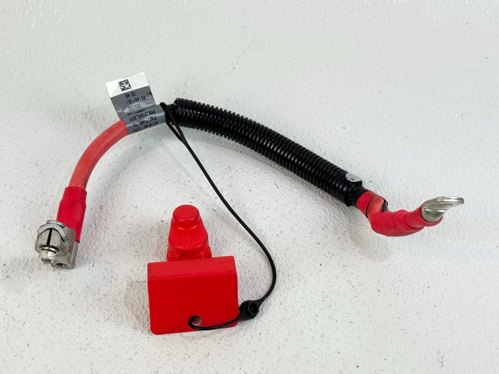 17-20 JAGUAR F-PACE BATTERY POSITIVE FUSE BOX BLOCK TERMINAL CABLE WIRE