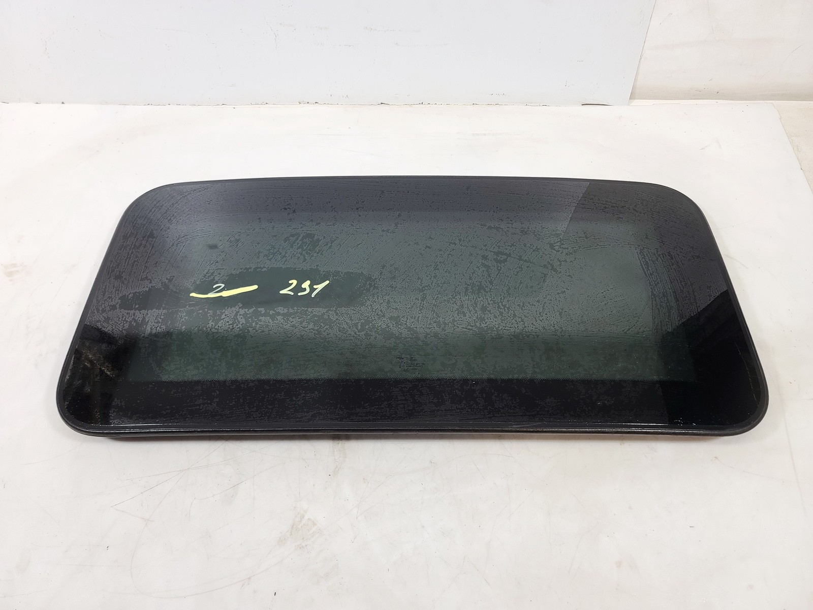 13-20 INFINITI QX60 JX35 OVERHEAD SUNROOF MOONROOF WINDOW GLASS