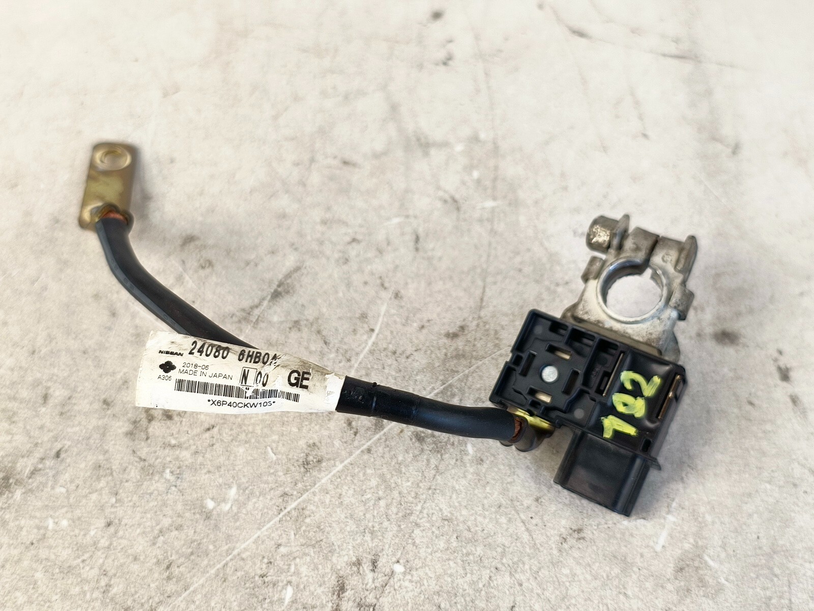 16-22 INFINITI Q50 Q60 ENGINE MOTOR NEGATIVE MINUS TERMINAL BATTERY GROUND