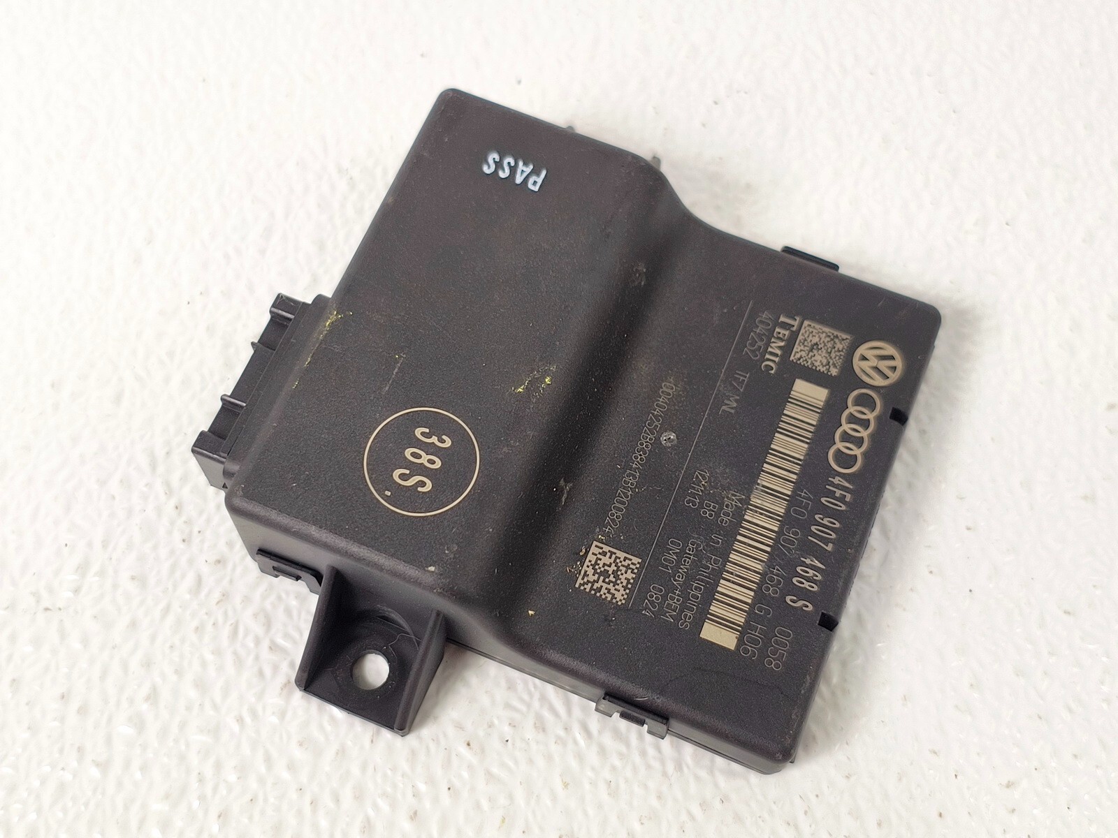 07-15 AUDI Q7 ONBOARD POWER SUPPLY CONTROL COMPUTER UNIT MODULE