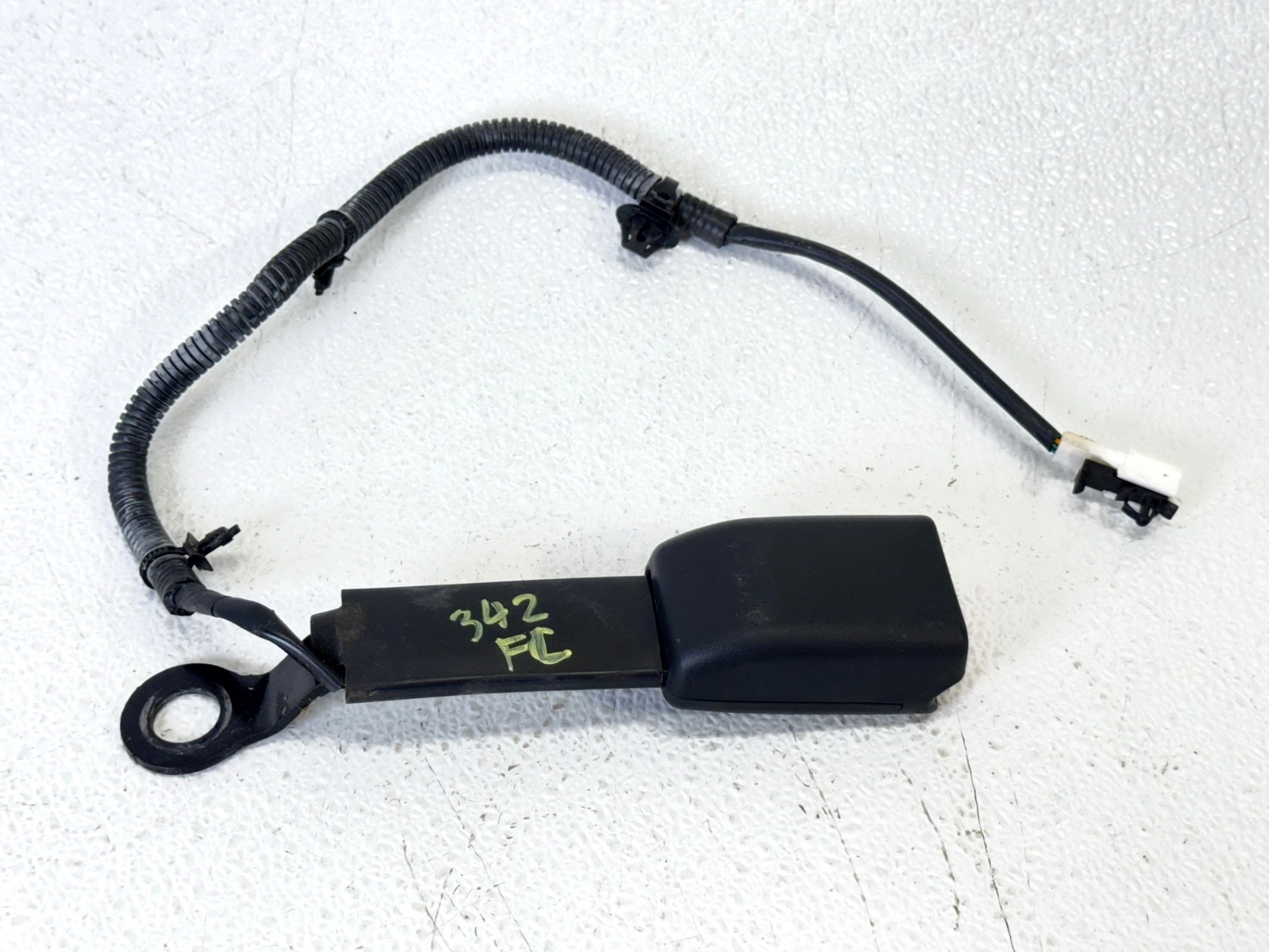 14-23 INFINITI Q50 FRONT LEFT DRIVER SIDE SEATBELT SEAT BELT BUCKLE END