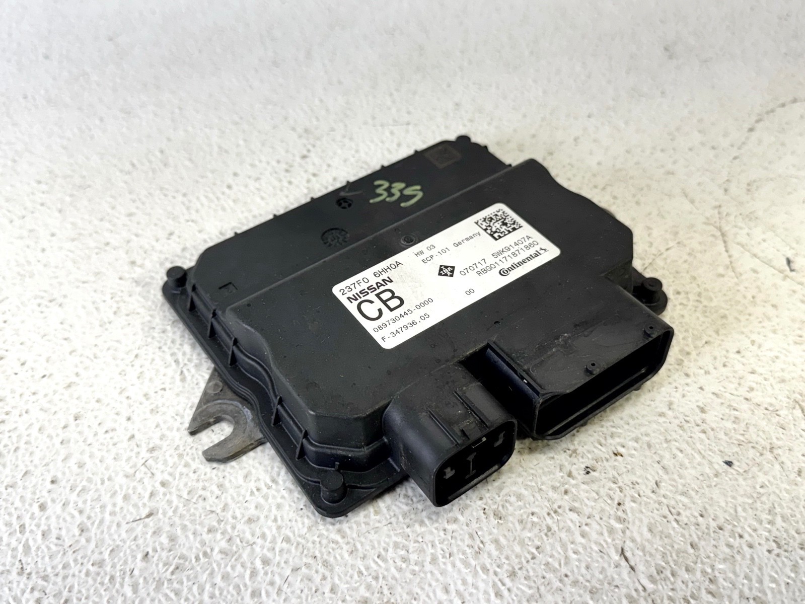 18-22 INFINITI Q50 ENGINE MOTOR RWD VTC CHASSIS CONTROL MODULE UNIT