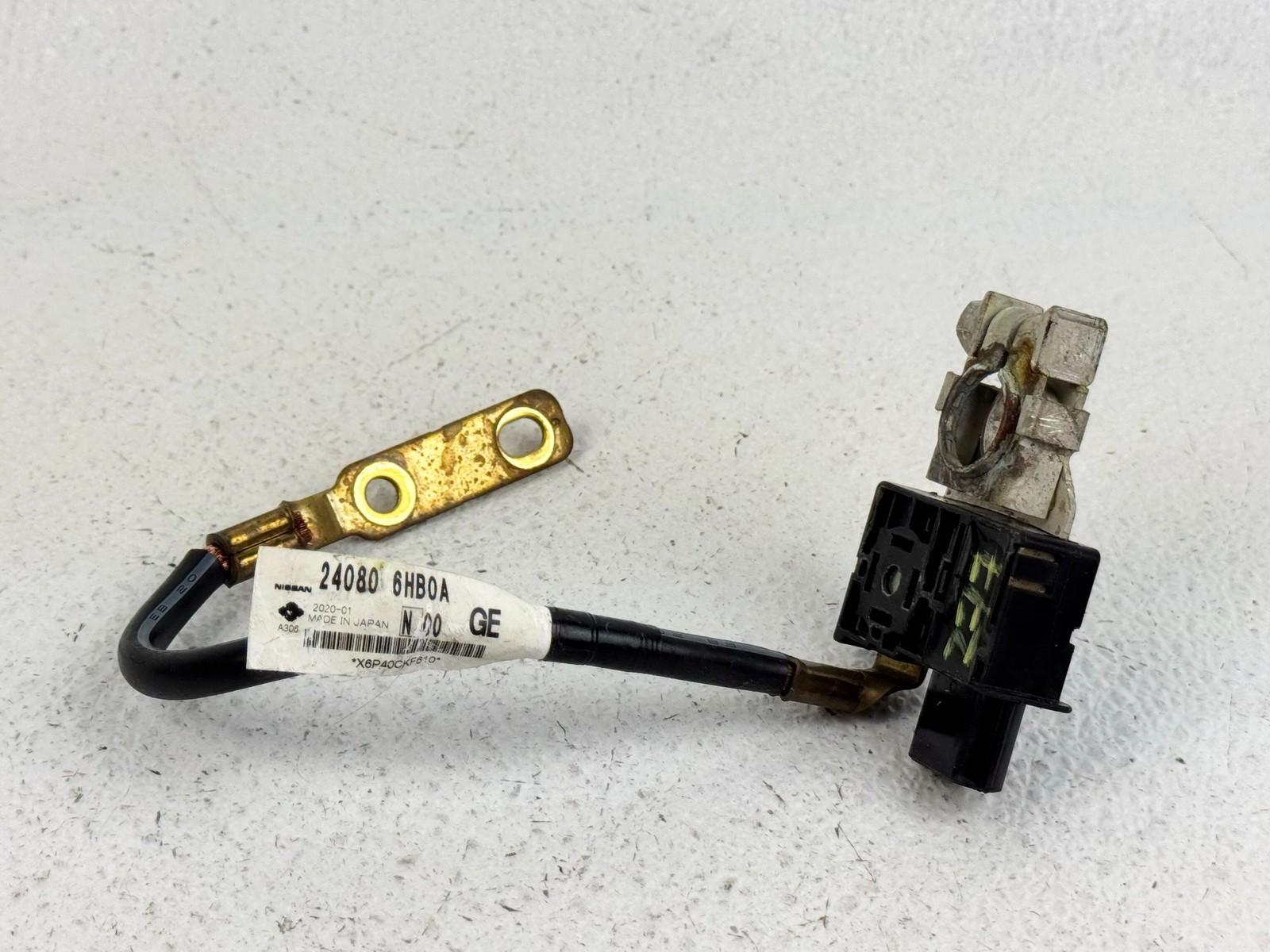 16-23 INFINITI Q50 3.0L ENGINE BATTERY NEGATIVE TERMINAL CABLE WIRE