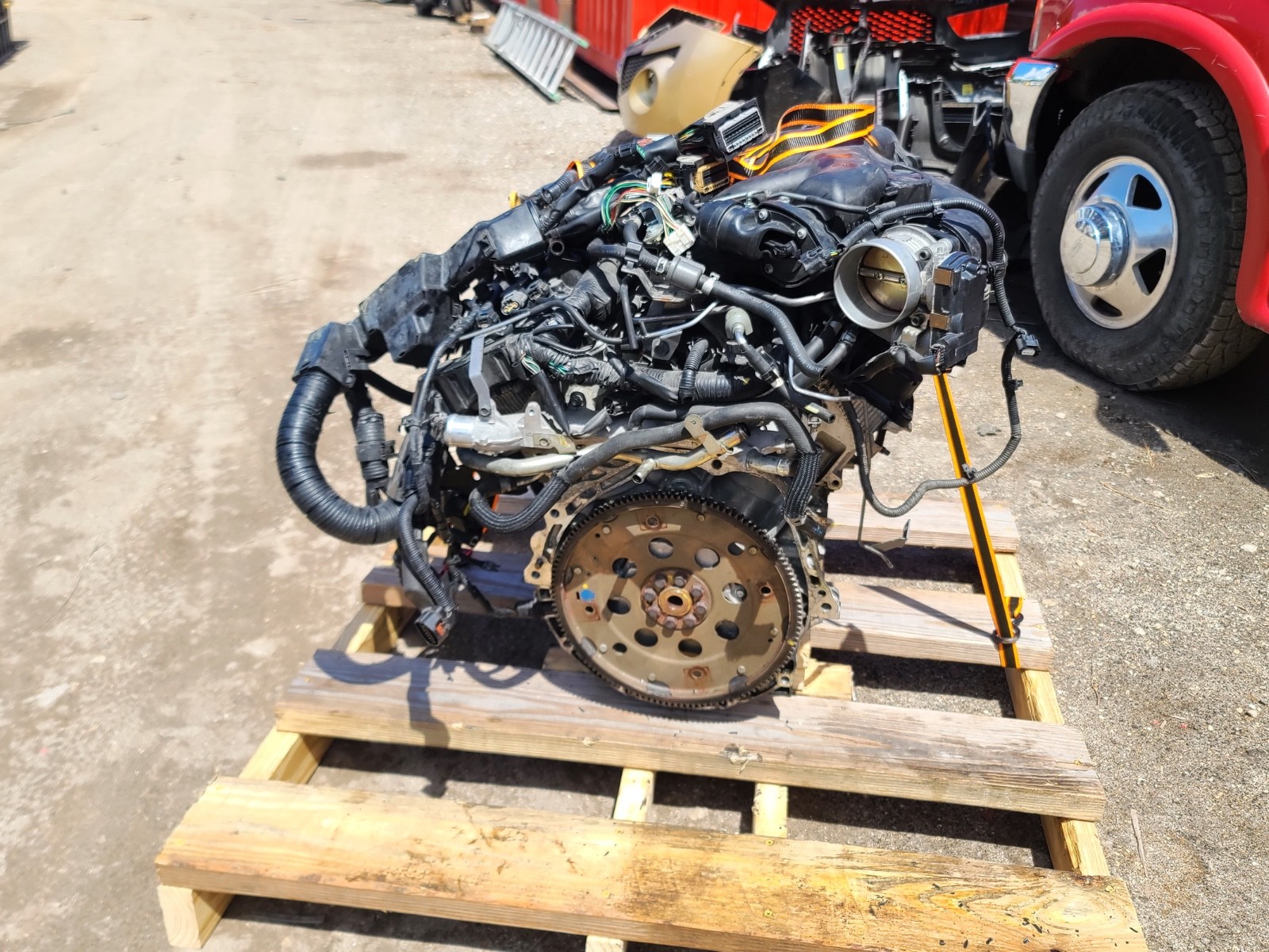 17-20 NISSAN PATHFINDER QX60 3.5L ENGINE MOTOR VQ35DD TESTED ASSY 75K MILES