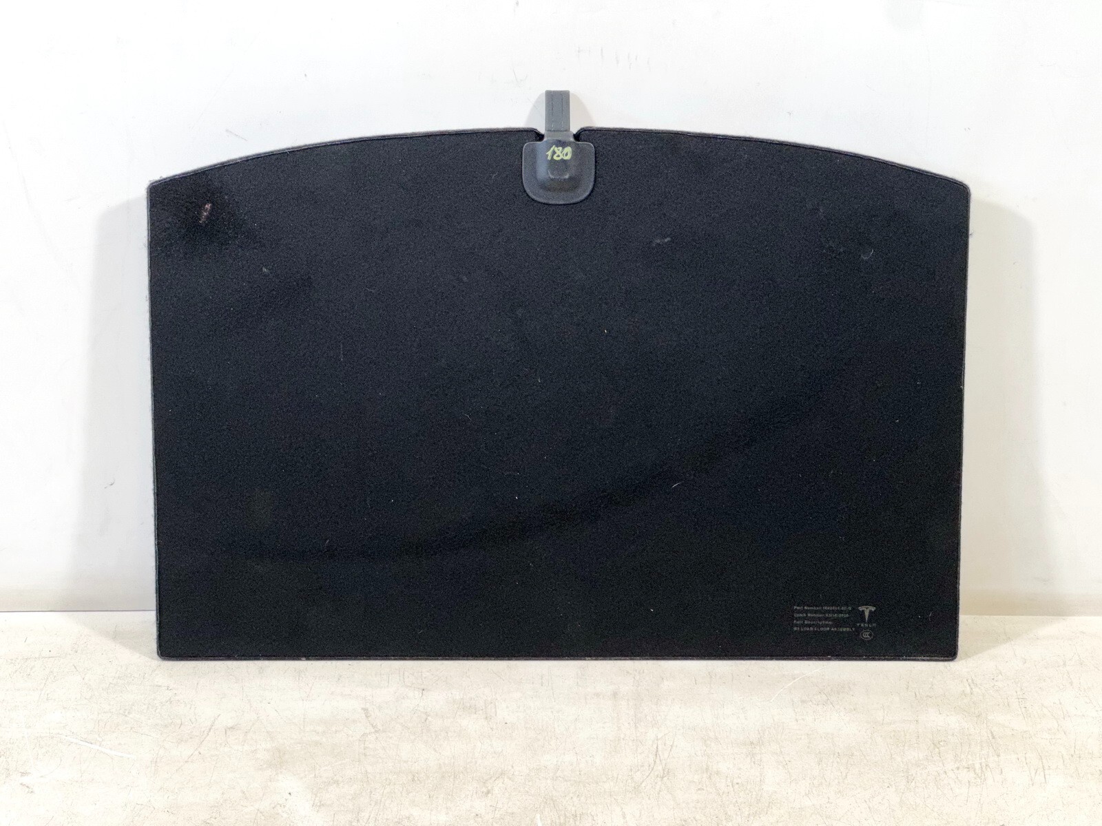 17-23 TESLA MODEL 3 REAR TRUNK CARGO FLOOR CARPET COVER MAT TRIM PANEL