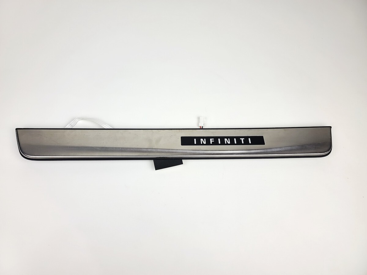 16-21 INFINITI Q50 FRONT RIGHT RH PASS DOOR STEP SILL SCUFF PLATE COVER TRIM
