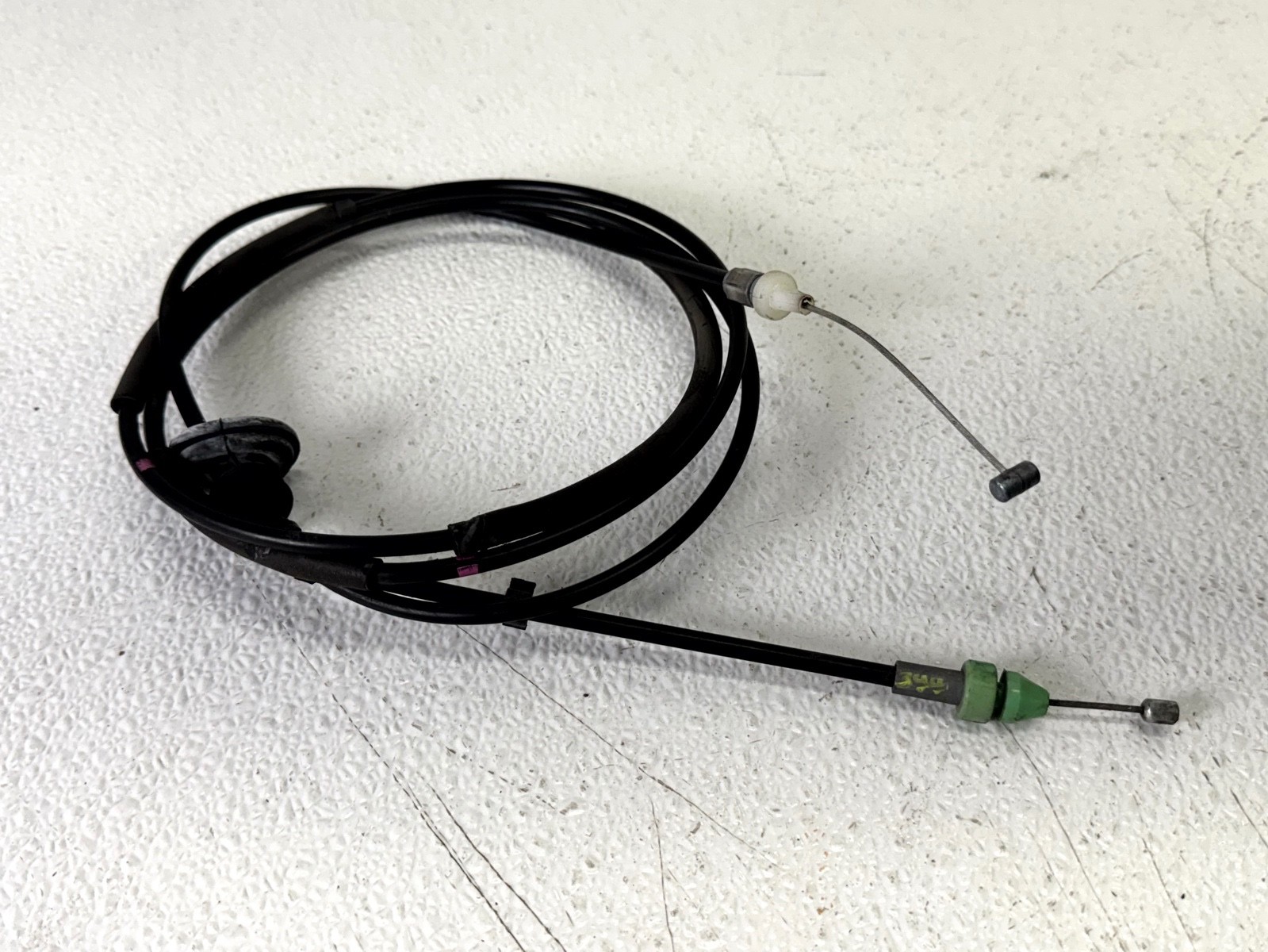 14-17 INFINITI QX80 FRONT HOOD BONNET LOCK CONTROL OPEN RELEASE CABLE