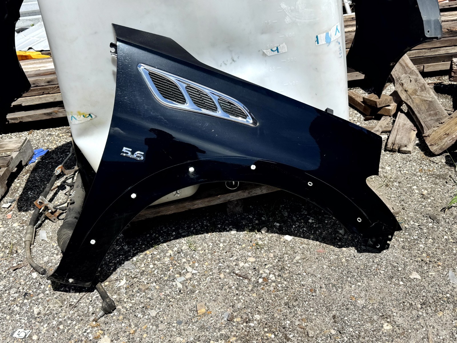 11-18 INFINITI QX80 QX56 FRONT RIGHT RH PASS SIDE FENDER COVER PANEL KH3