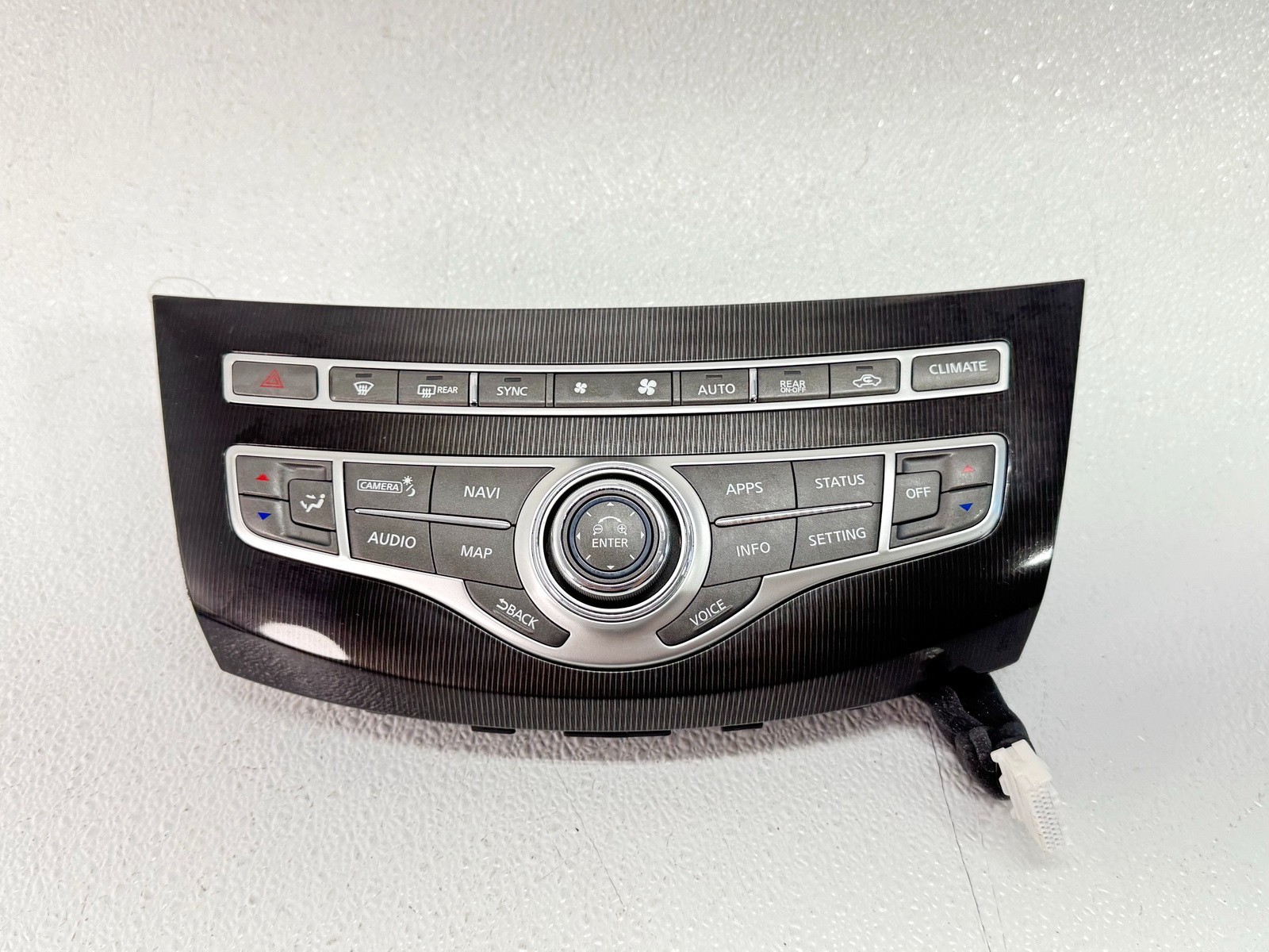 16-20 INFINITI QX60 DASHBOARD CENTER A / C MULTIMEDIA CONTROL SWITCH PANEL