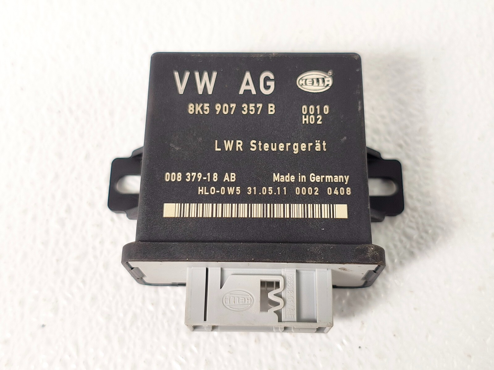 08-12 AUDI A5 S5 A4 HEADLIGHT LAMP RANGE CONTROL COMPUTER MODULE UNIT