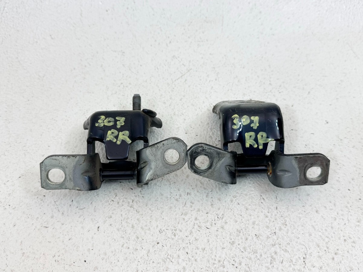 16-23 MAZDA CX-9 CX9 REAR RIGHT RH PASS SIDE DOOR UPPER & LOWER HINGE SET