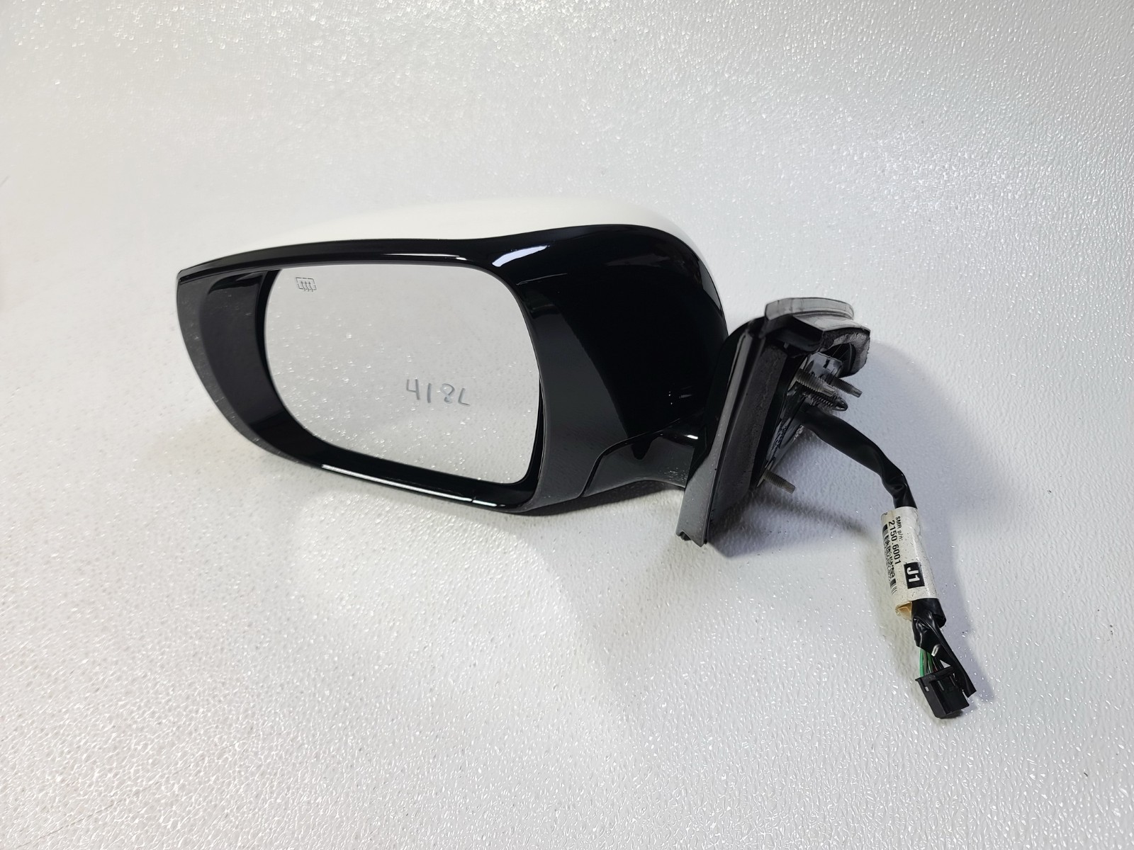 16-20 INFINITI QX60 FRONT LEFT LH SIDE EXTERIOR SIDE VIEW MIRROR W/O CAMERA