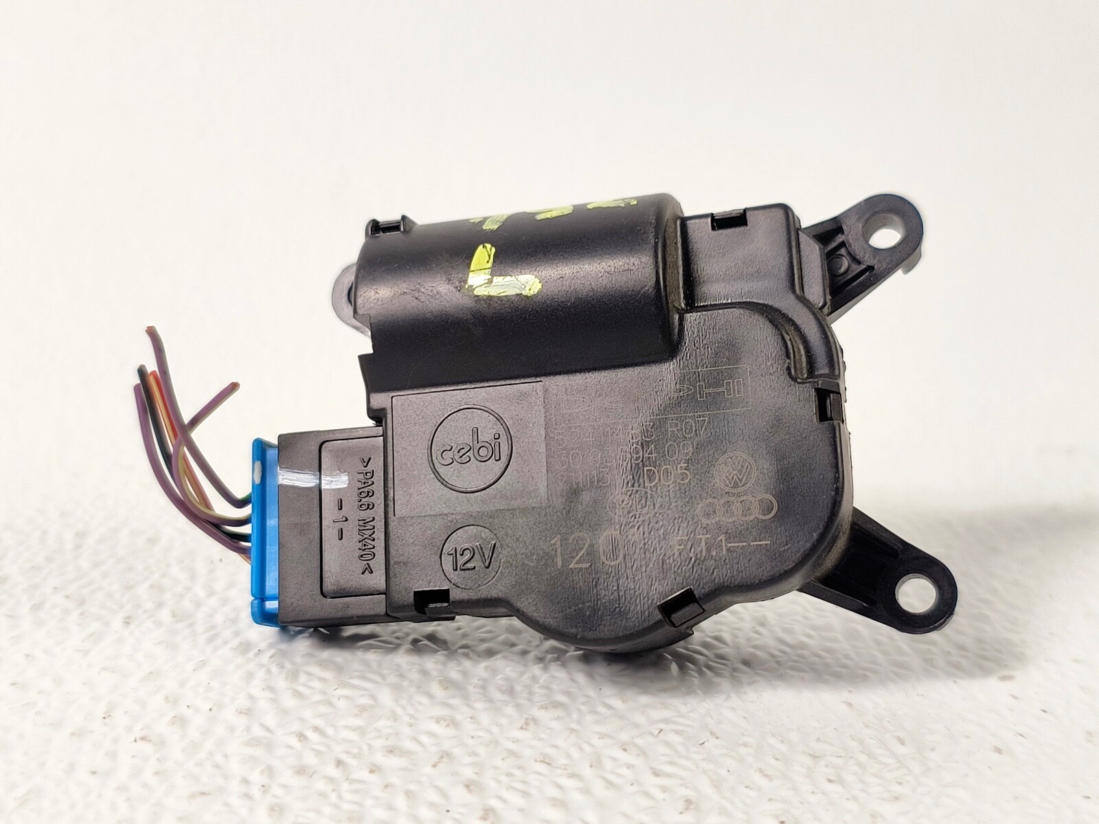07-15 AUDI Q7 LEFT SIDE HEATER CORE EVAPORATOR MOTOR ACTUATOR MODULE UNIT