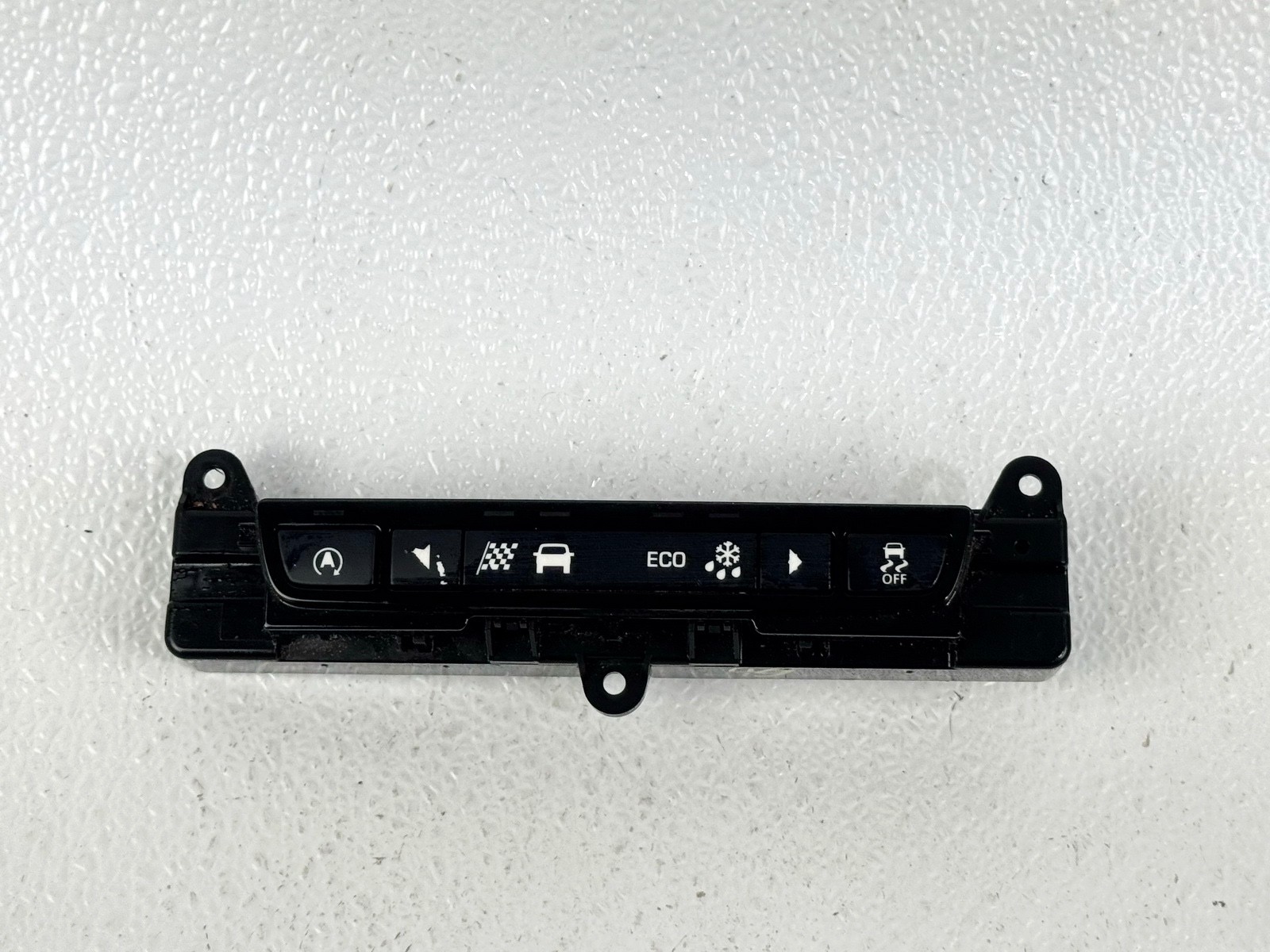 16-20 JAGUAR F-PACE CENTER CONSOLE DRIVE MODE TRACTION CONTROL SWITCH PANEL