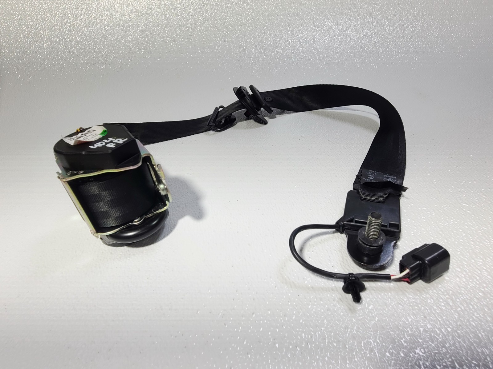 12-19 LAND ROVER EVOQUE FRONT RIGHT RH PASS SIDE SEAT BELT RETRACTOR ASSY