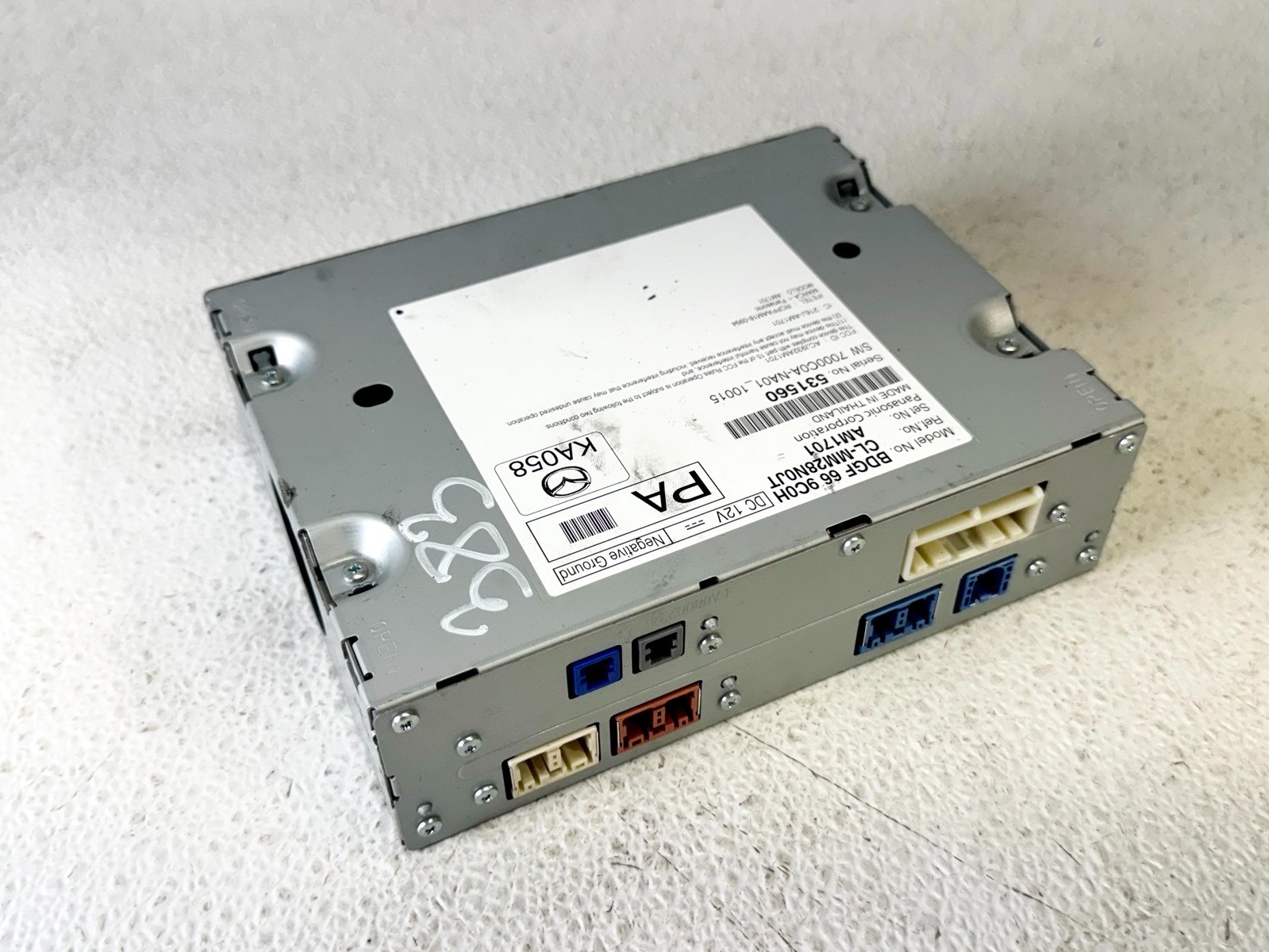 19-25 MAZDA 3 RADIO AUDIO STEREO SYSTEM RECIEVER COMPUTER CONTROL MODULE