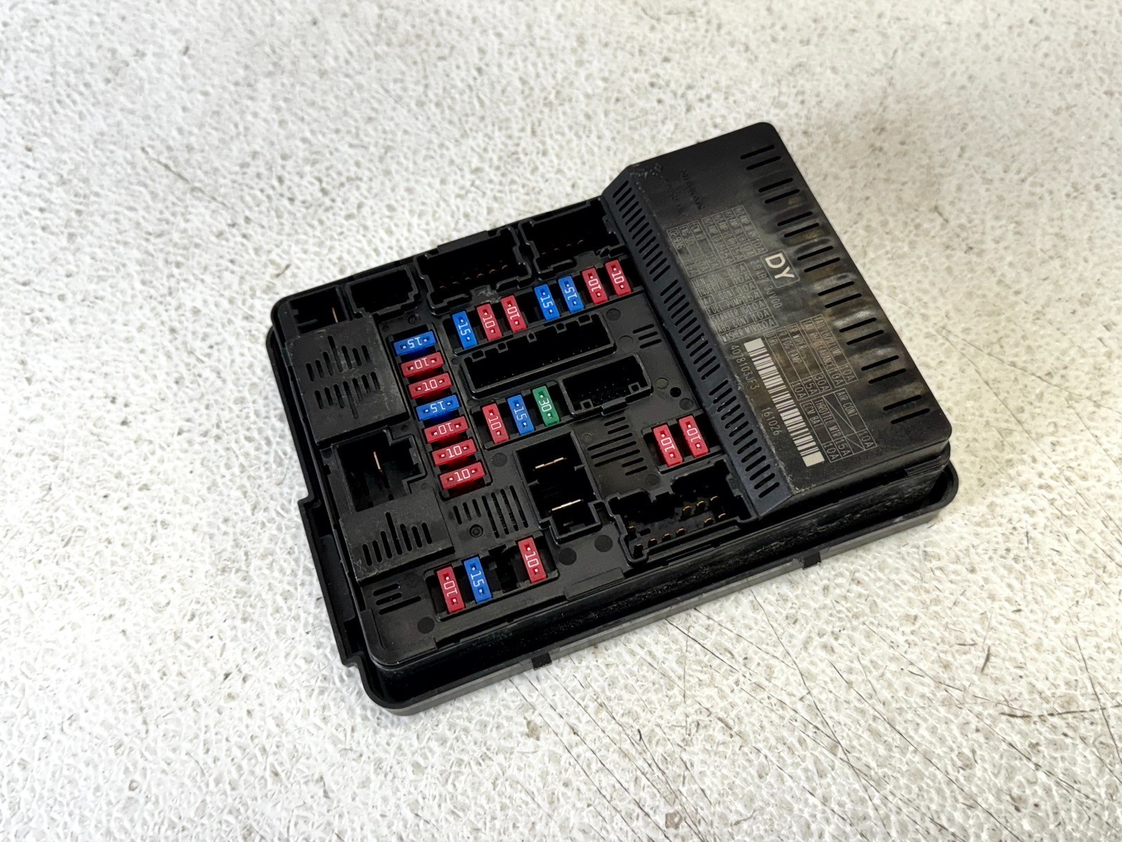 16-20 INFINITI QX60 FUSE RELAY BOX CHASSIS POWER SUPPLY CONTROL MODULE