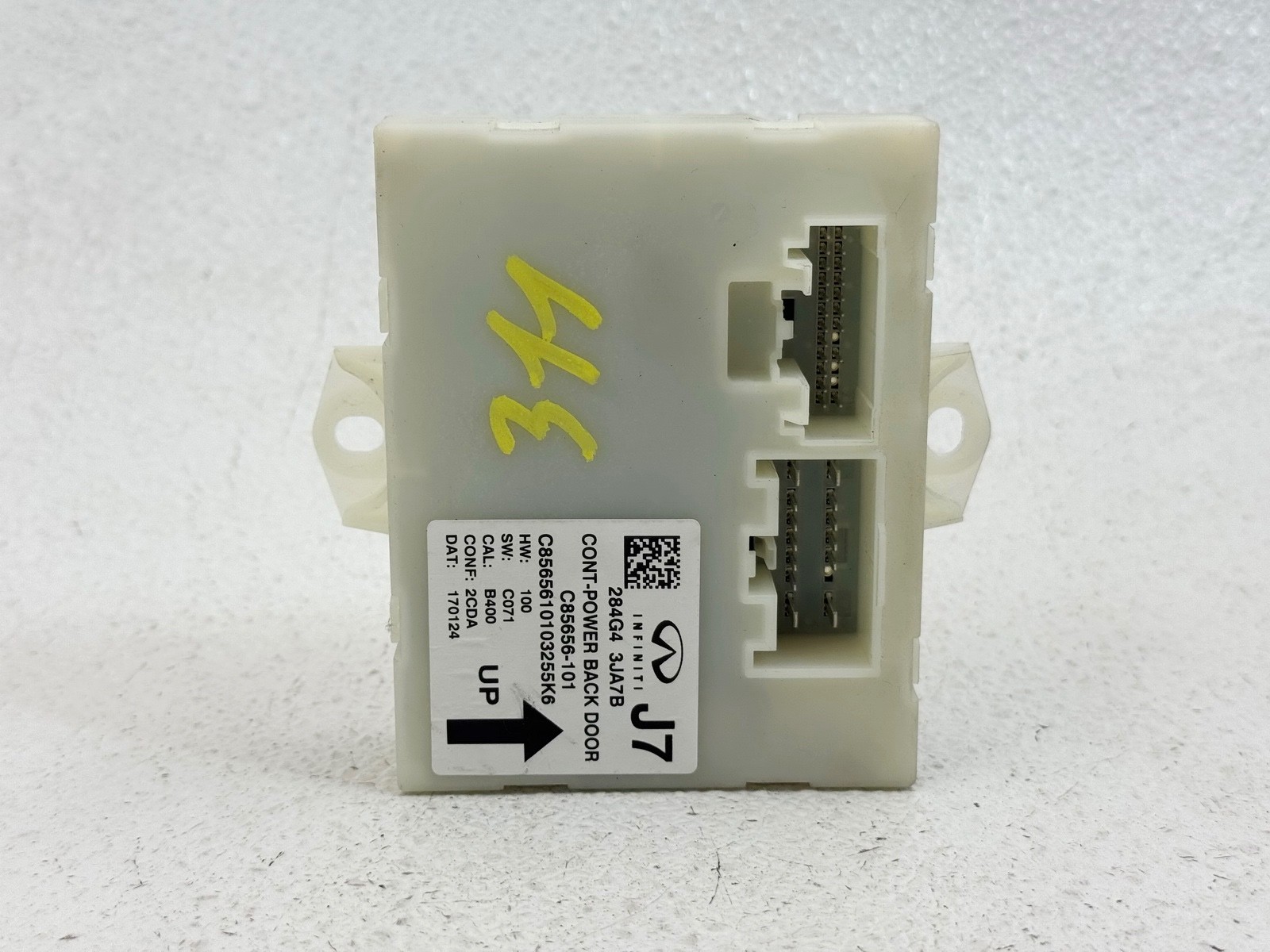 17-18 INFINITI QX60 REAR TAILGATE LIFTGATE TRUNK DOOR POWER CONTROL MODULE
