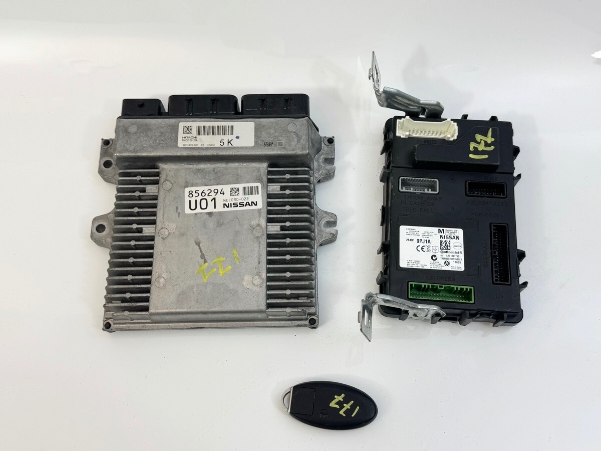 16-18 INFINITI QX60 BCM BCU ECU ENGINE & BODY CONTROL MODULE W/ KEY FOB SET