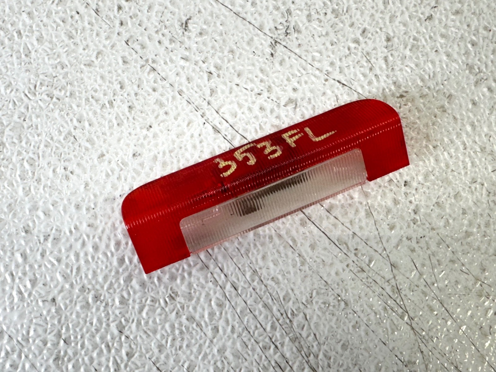 14-20 INFINITI QX60 FRONT LEFT SIDE DOOR RED INTERIOR COURTESY LIGHT LAMP