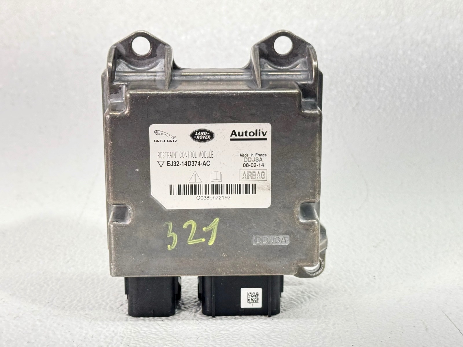 12-15 RANGE ROVER EVOQUE RESTRAINT DIAGNOSTIC CONTROL MODULE UNIT