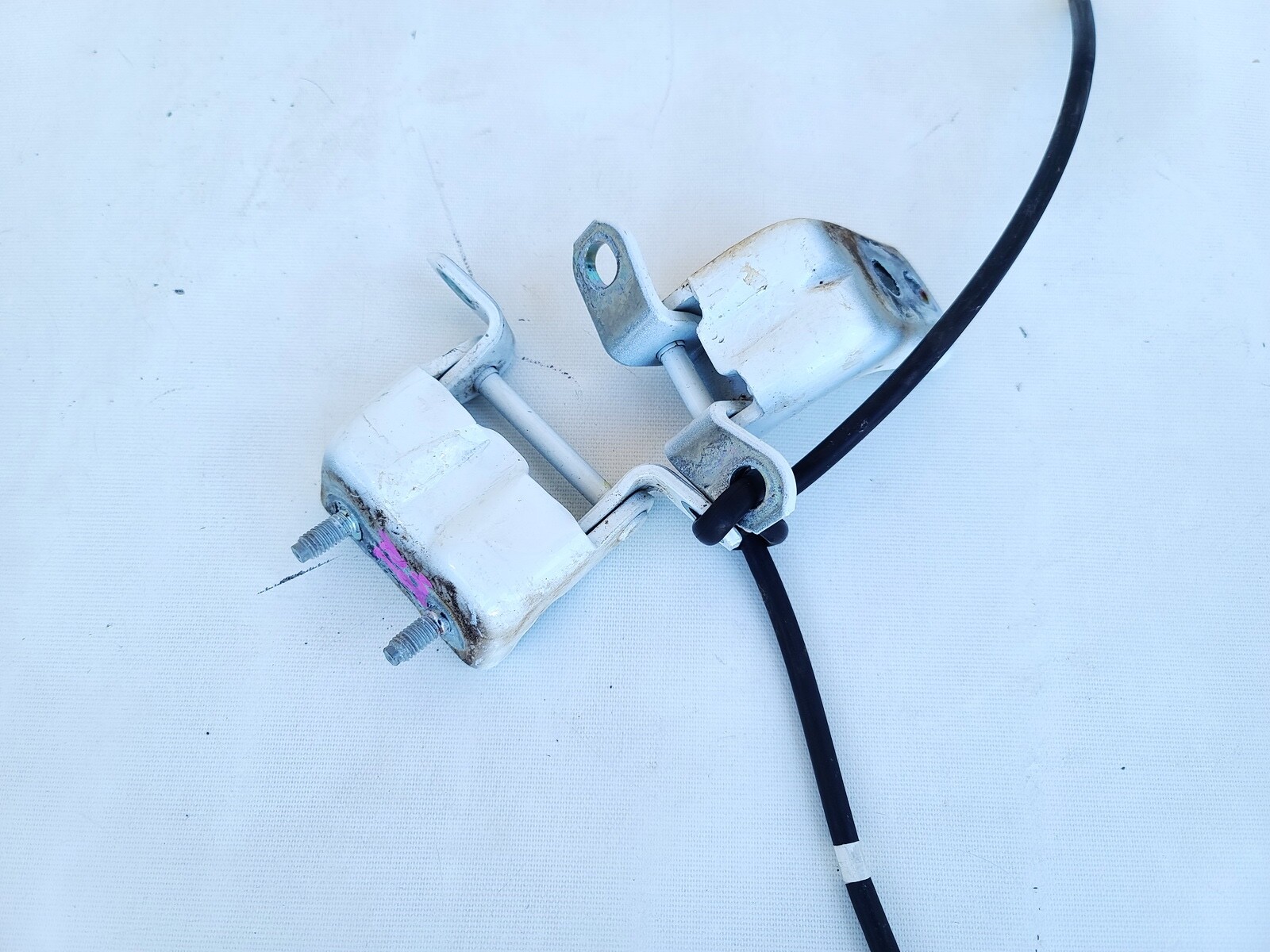 13-20 INFINITI JX35 QX60 REAR LEFT LH DRIVER SIDE DOOR HINGE UPPER & LOWER