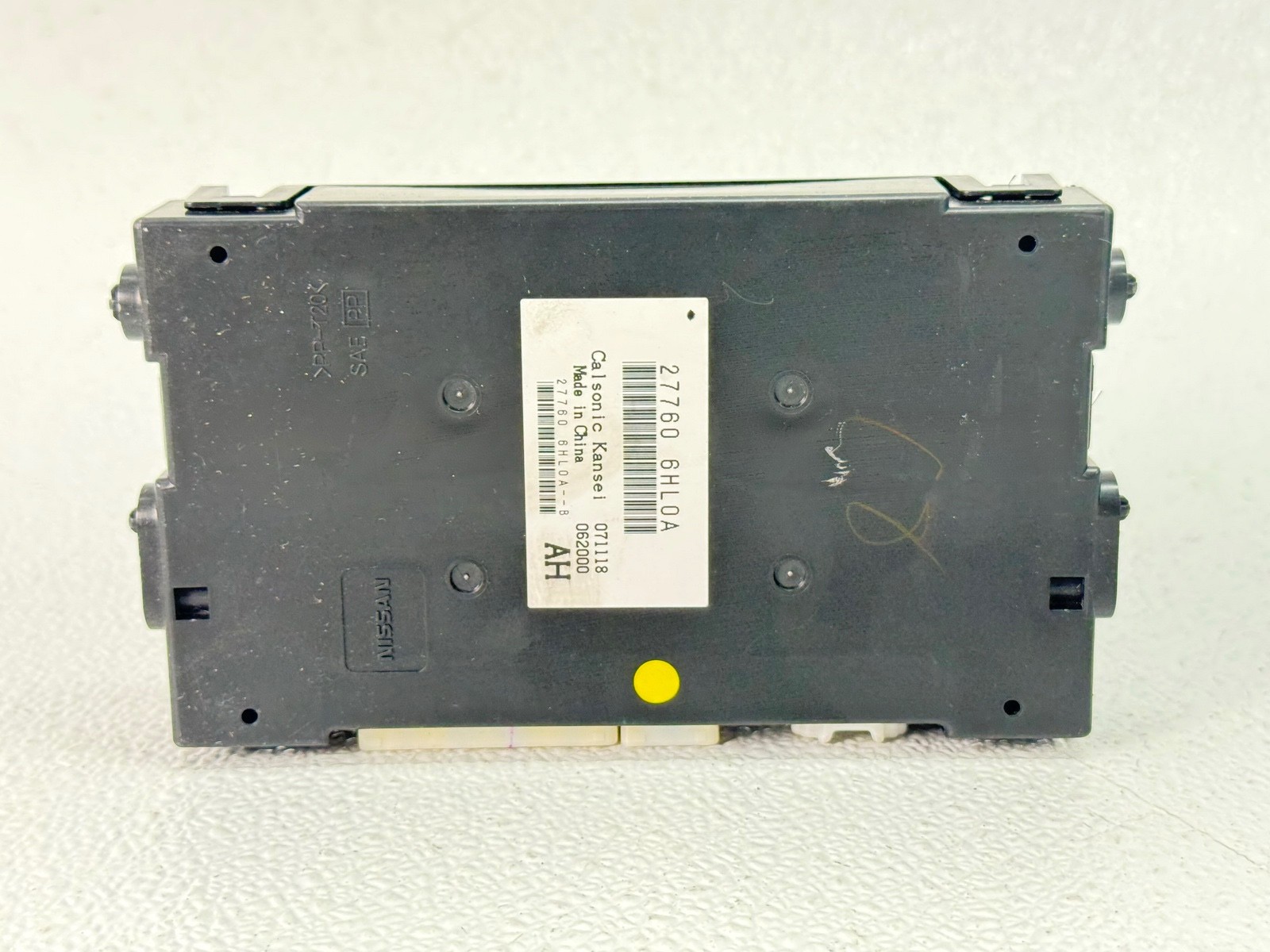 18-20 INFINITI Q50 Q60 AC AMPLIFIER TEMPERATURE CLIMATE CONTROL MODULE UNIT
