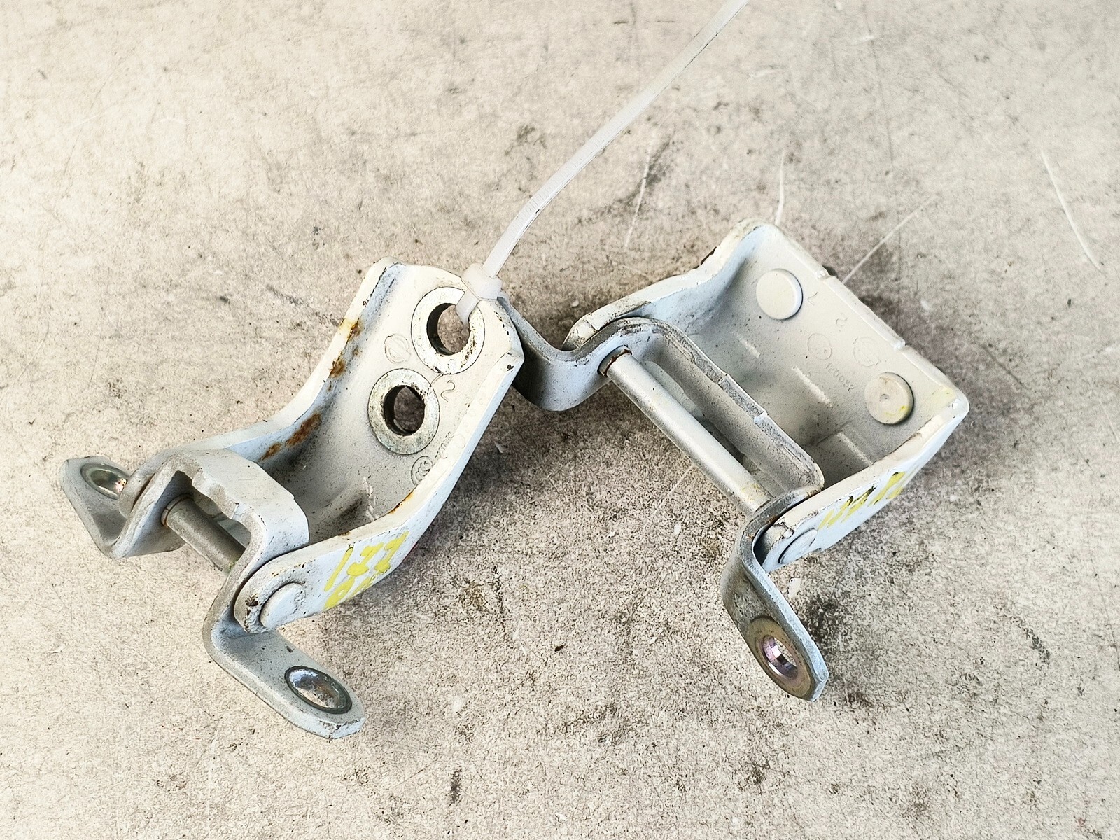 13-20 INFINITI QX60 REAR RIGHT RH PASS SIDE DOOR HINGE UPPER & LOWER PAIR