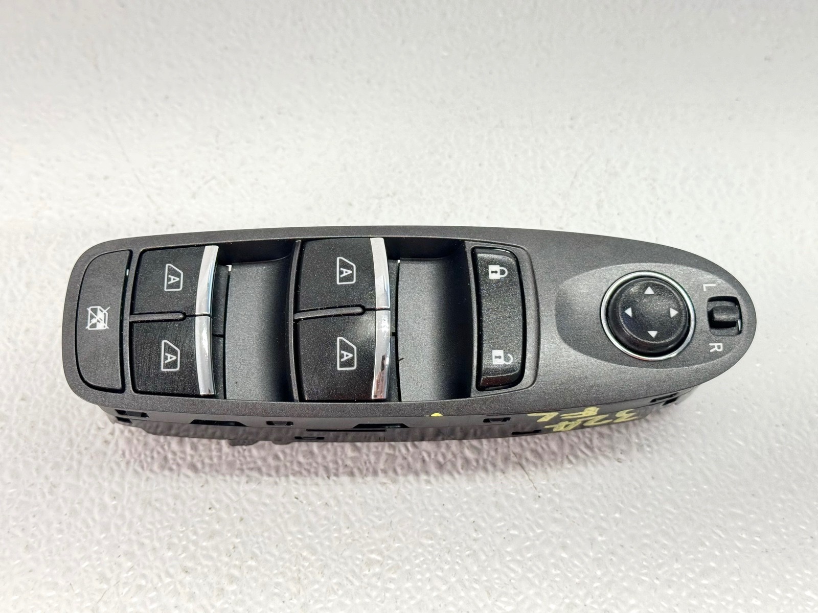 14-23 INFINITI Q50 FRONT LEFT SIDE DOOR MASTER WINDOW SWITCH CONTROL PANEL