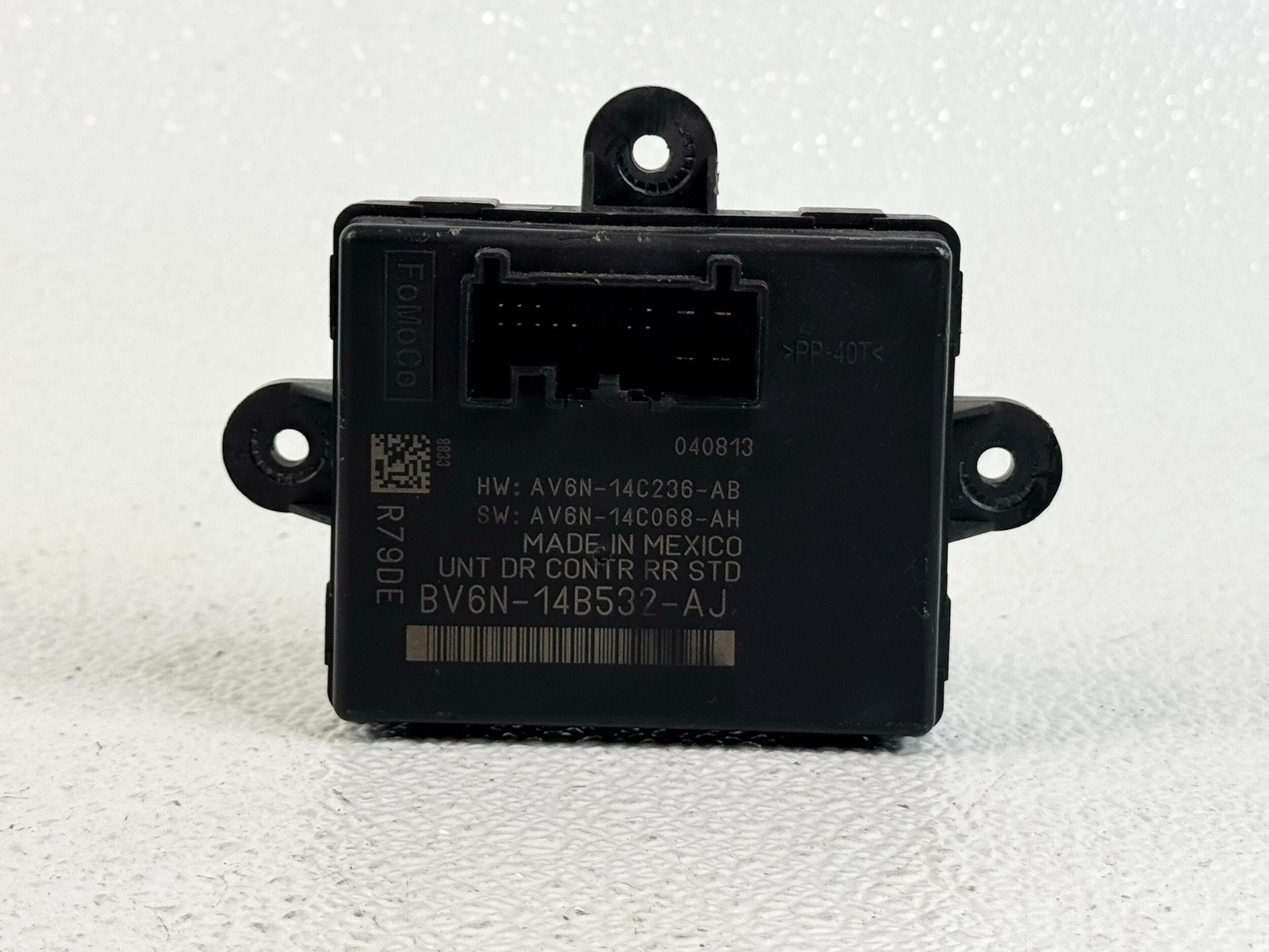 12-18 FORD FOCUS REAR RIGHT RH PASS SIDE DOOR WINDOW CONTROL MODULE