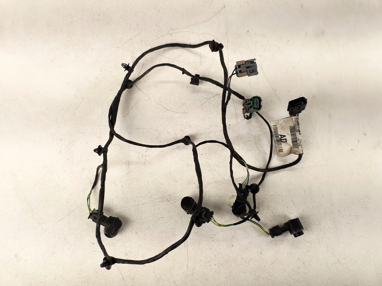 12-15 RANGE ROVER EVOQUE REAR BUMPER PARK ASSIST PDC SENSOR WIRE HARNESS