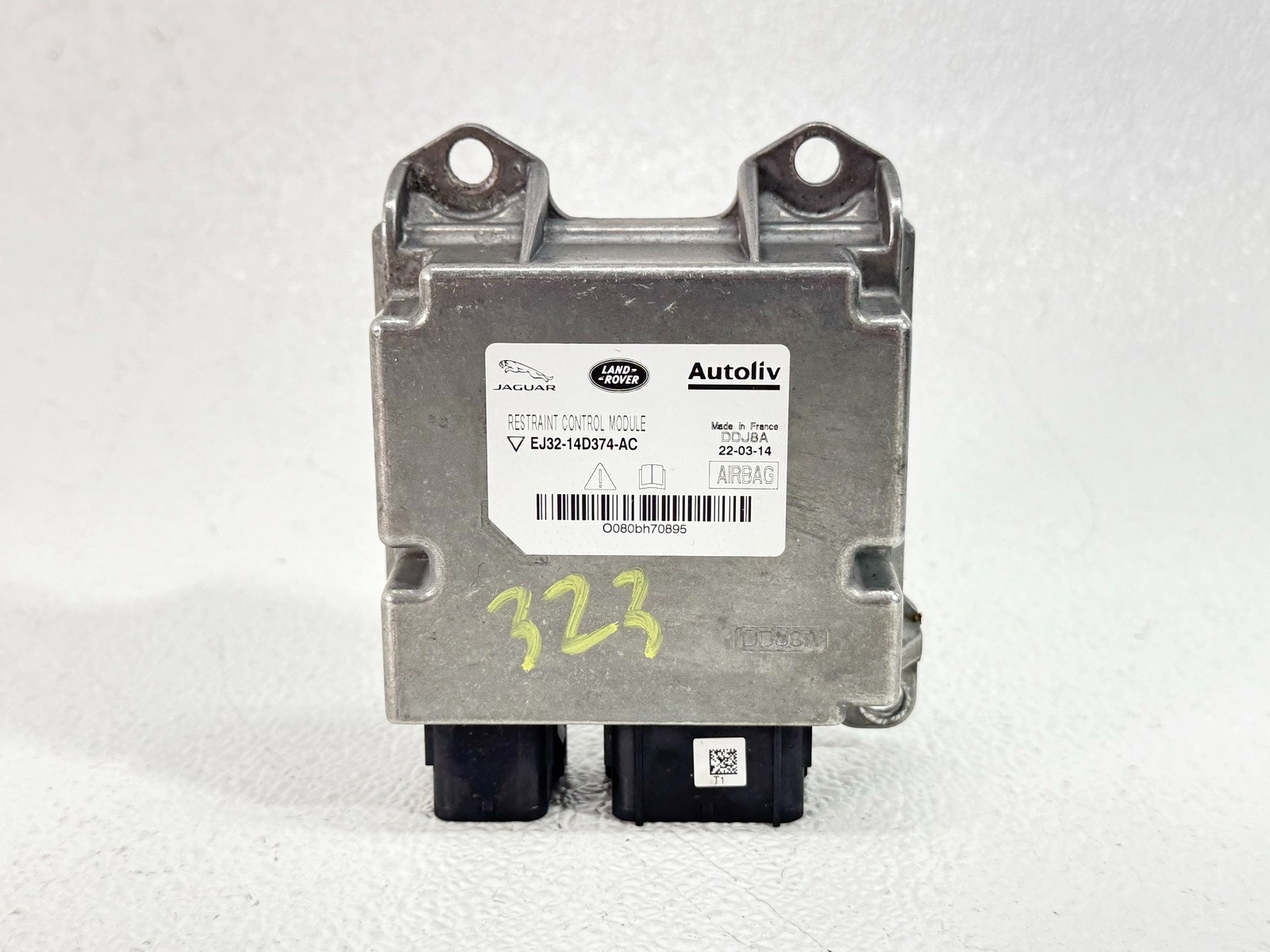 12-15 RANGE ROVER EVOQUE RESTRAINT DIAGNOSTIC COMPUTER CONTROL MODULE