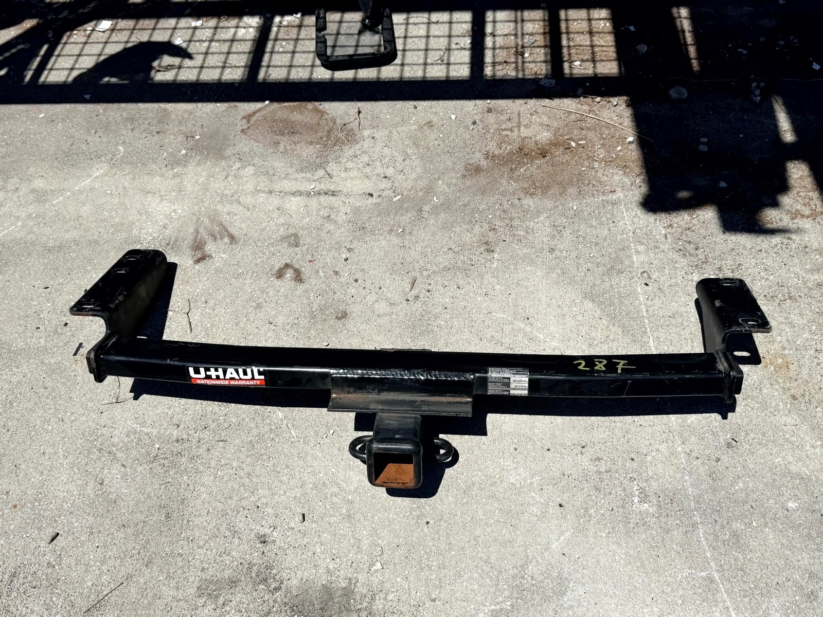 09-14 NISSAN MURANO BUMPER TOW TOWING TRAILER HITCH BAR RECEIVER BRACKET