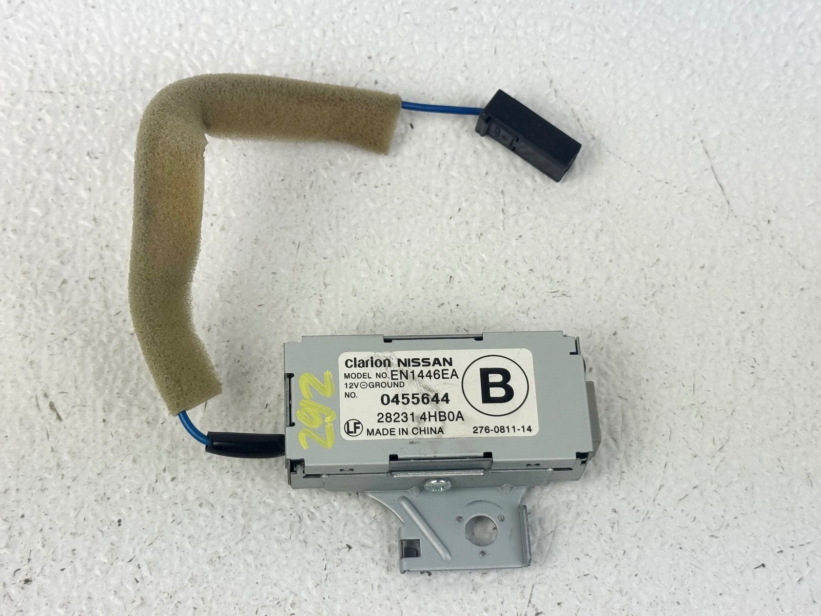 14-19 INFINITI Q50 RADIO ANTENNA AMPLIFIER CONTROL MODULE UNIT