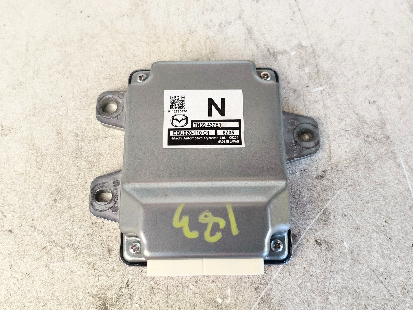 19-23 MAZDA CX-9 CX9 EMERGENCY PARKING BRAKE MODULE UNIT COMPUTER MODULE